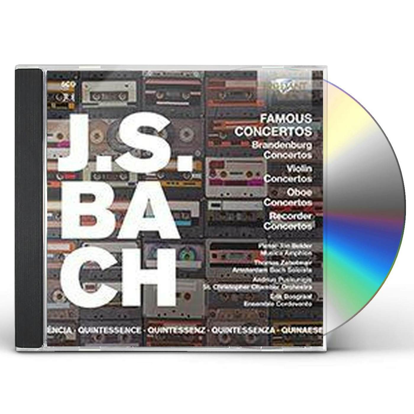 Johann Sebastian Bach FAMOUS CONCERTOS CD