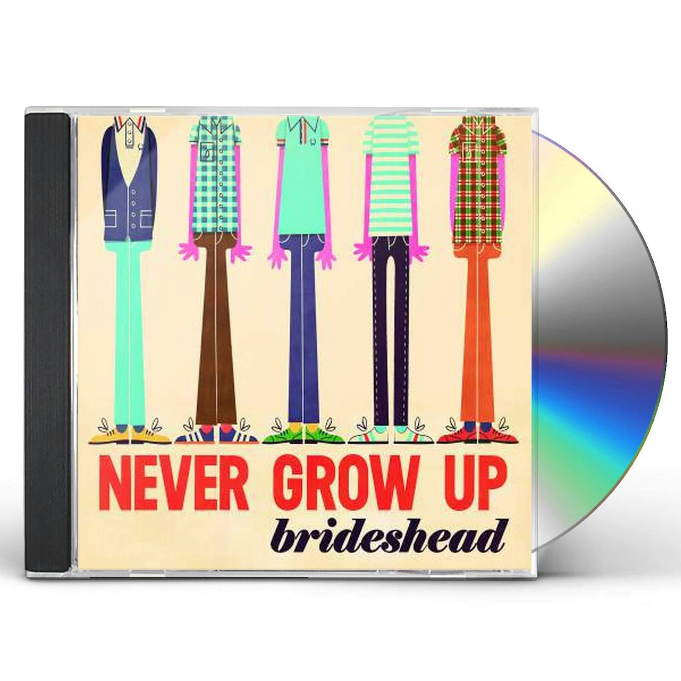 Brideshead NEVER GROW UP CD
