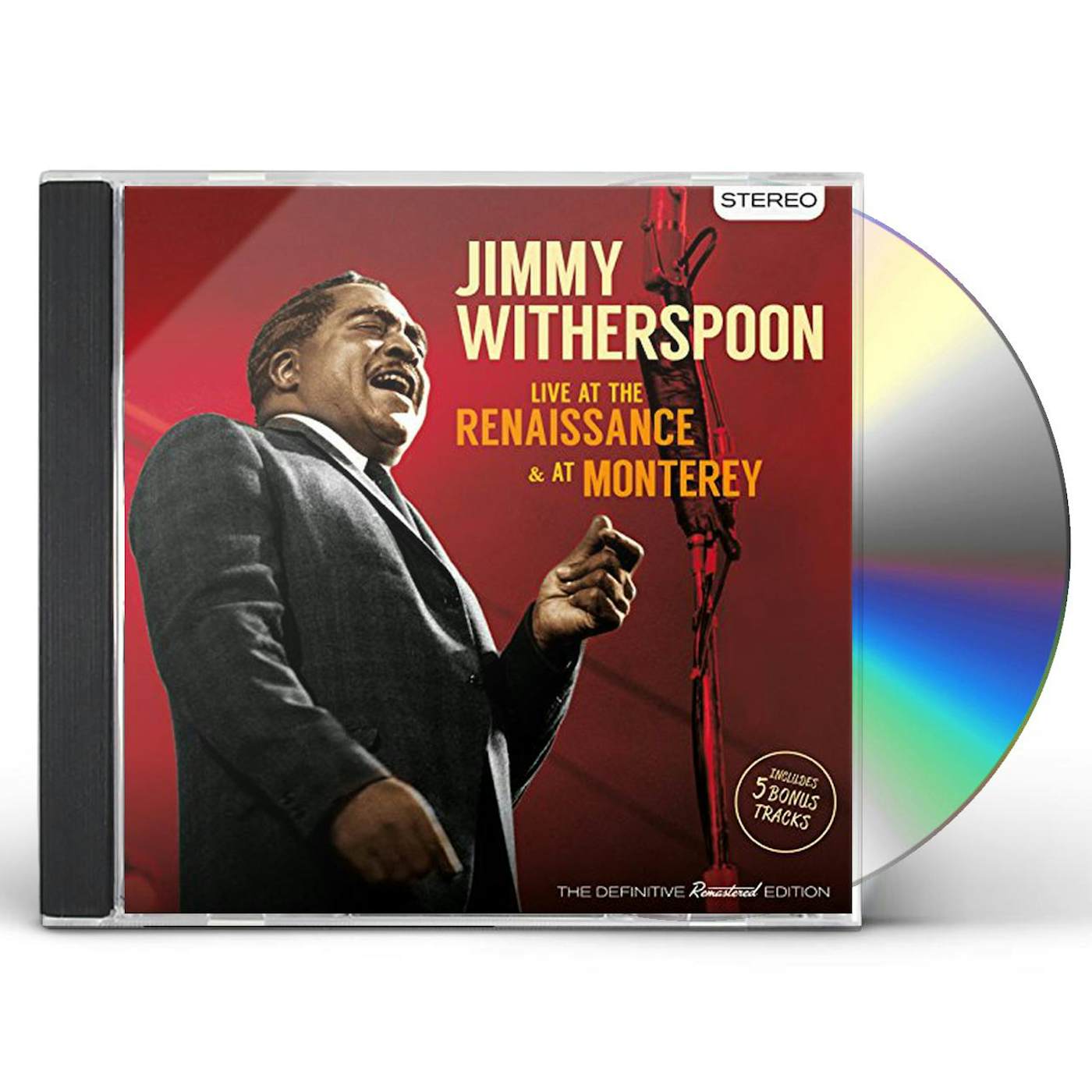 Jimmy Witherspoon LIVE AT THE RENAISSANCE & AT MONTE CD