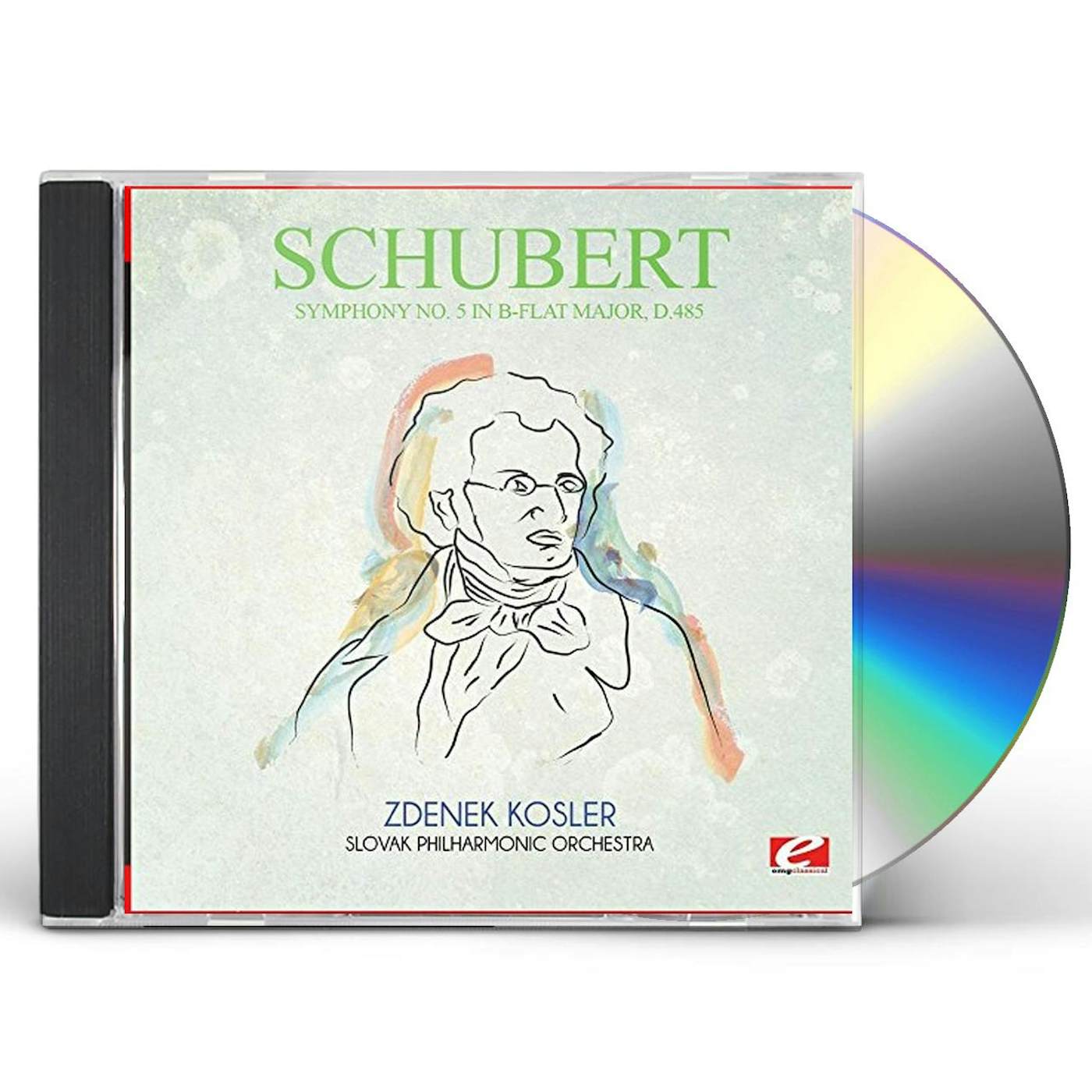 Schubert SYMPHONY NO. 5 IN B-FLAT MAJOR D.485 CD