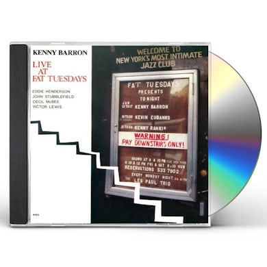 Kenny Barron LIVE AT FAT TUESDAYS CD