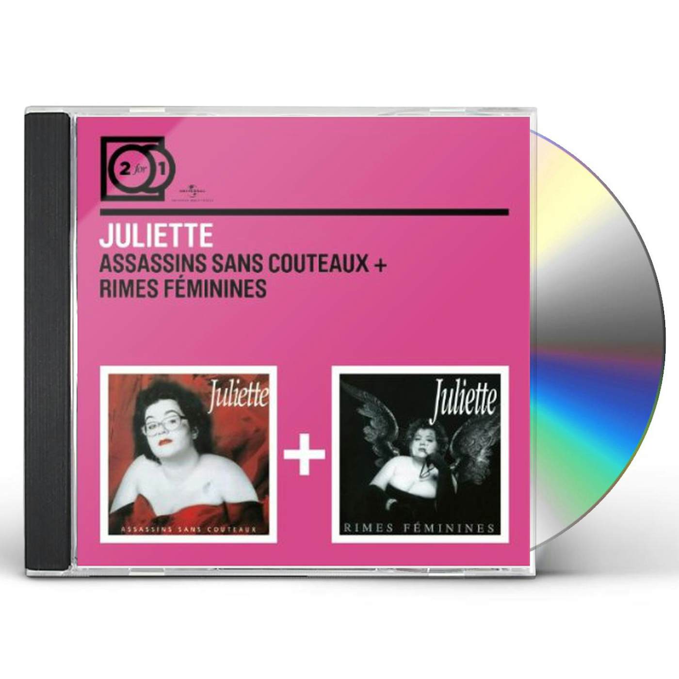 Juliette ASSASSINS SANS COUTEAUX/RIMES CD