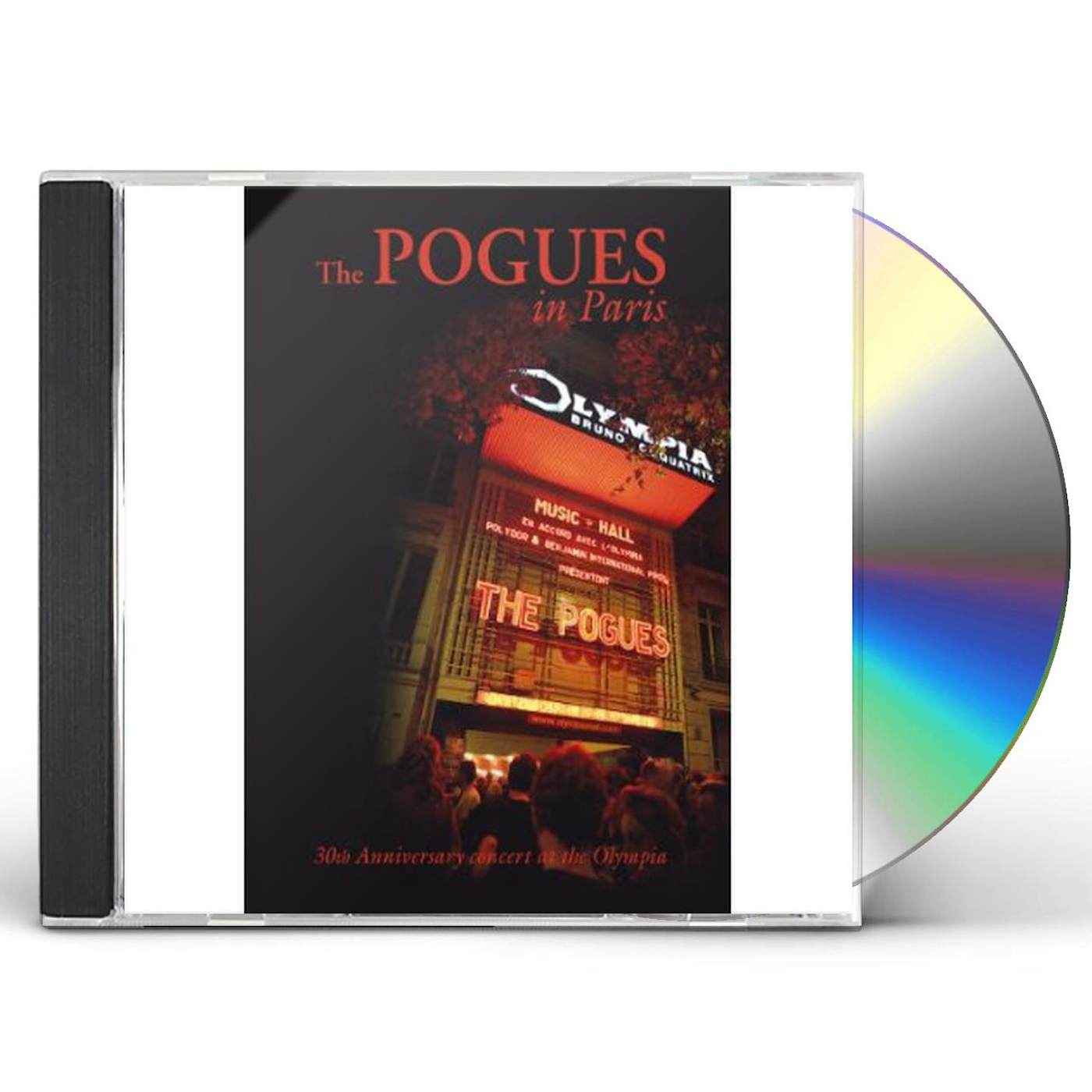 The Pogues IN PARIS: 30TH ANNIVERSARY CONCERT CD
