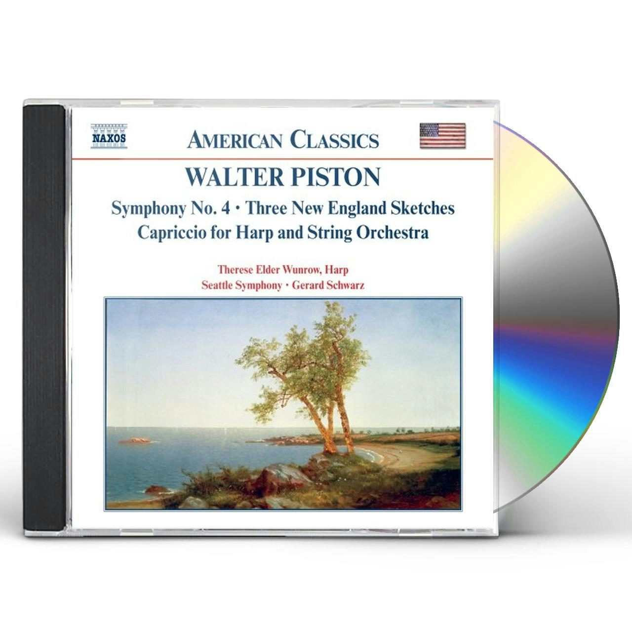 Piston SYMPHONY NO. 4 CD