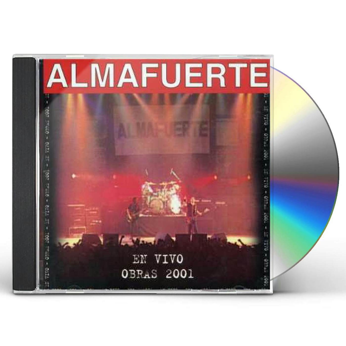 Almafuerte EN VIVO: OBRAS 2001 CD