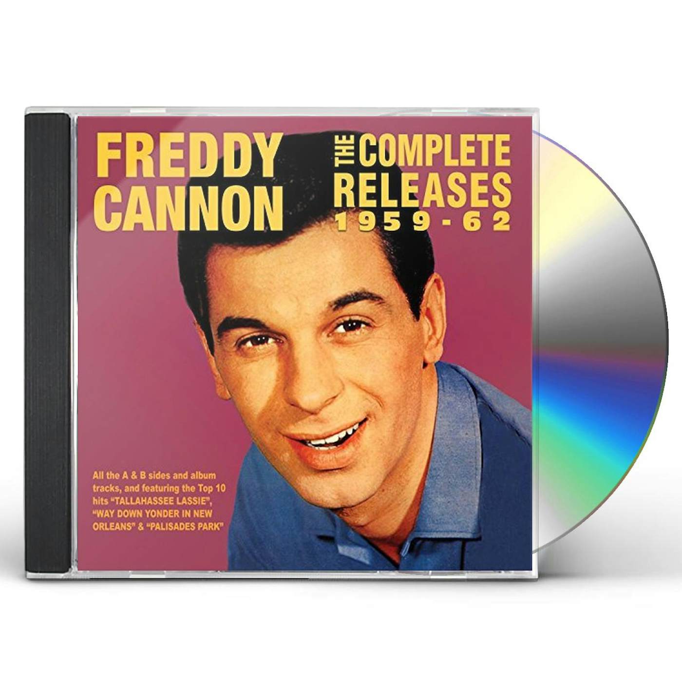 Freddy Cannon COMPLETE RELEASES 1959-62 CD