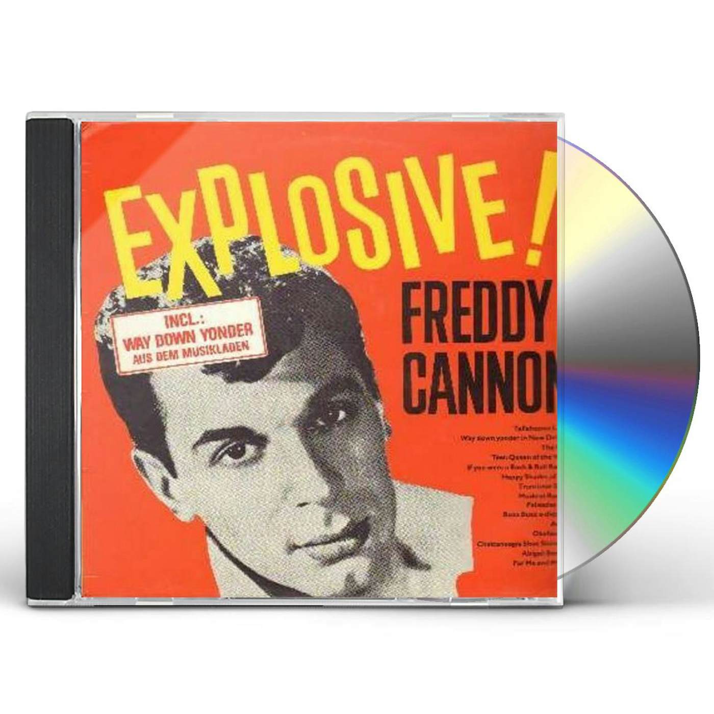 Freddy Cannon EXPLOSIVE / SINGS HAPPY SHADES OF BLUE + 8 BONUS CD
