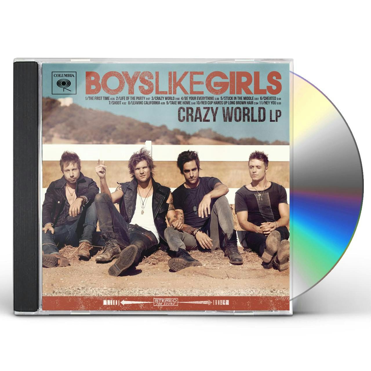 Boys Like Girls CRAZY WORLD CD