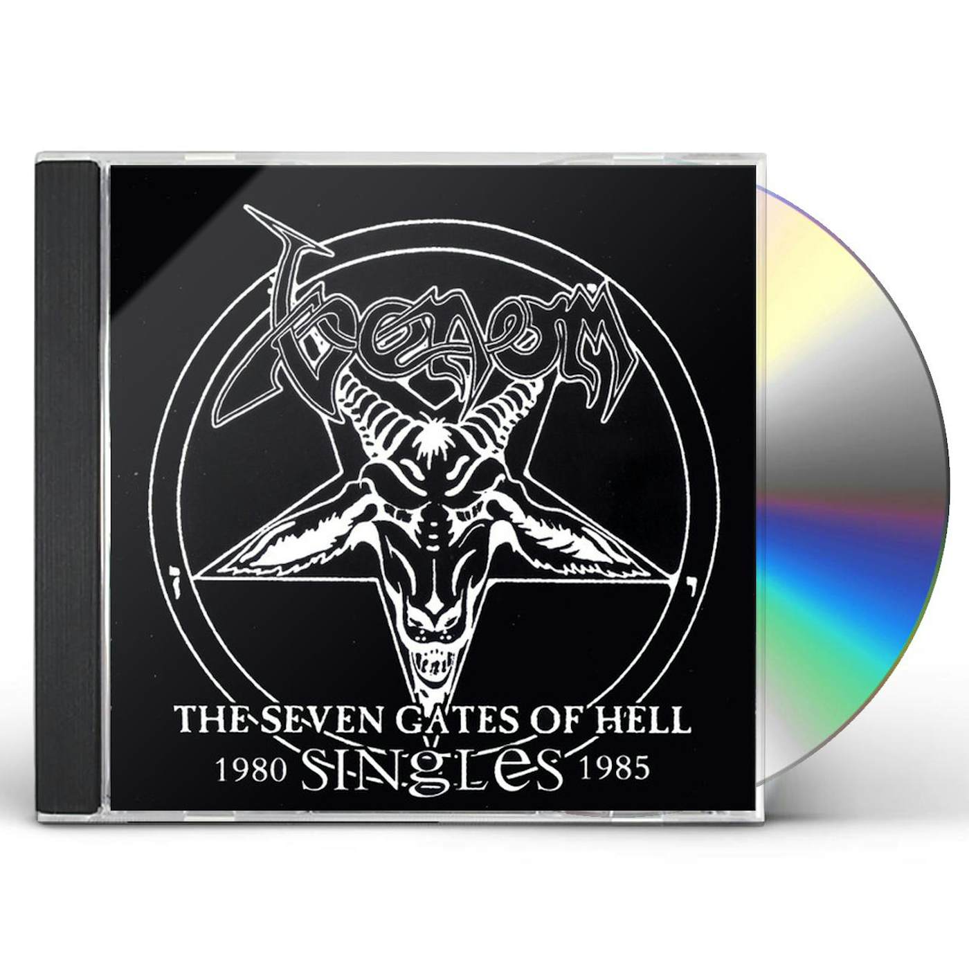Venom SEVEN GATES OF HELL: THE SINGLES 1980 - 1985 CD