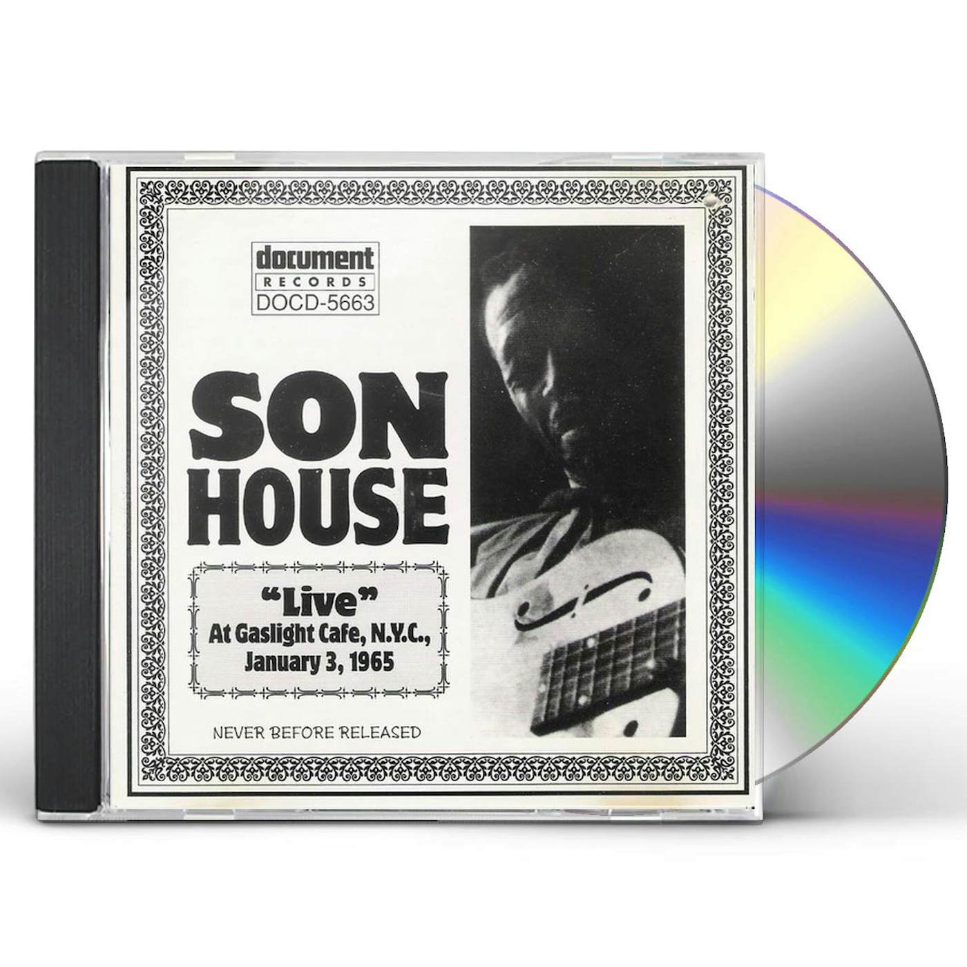 Son House LIVE AT THE GASLIGHT CAFE NYC 1965 CD