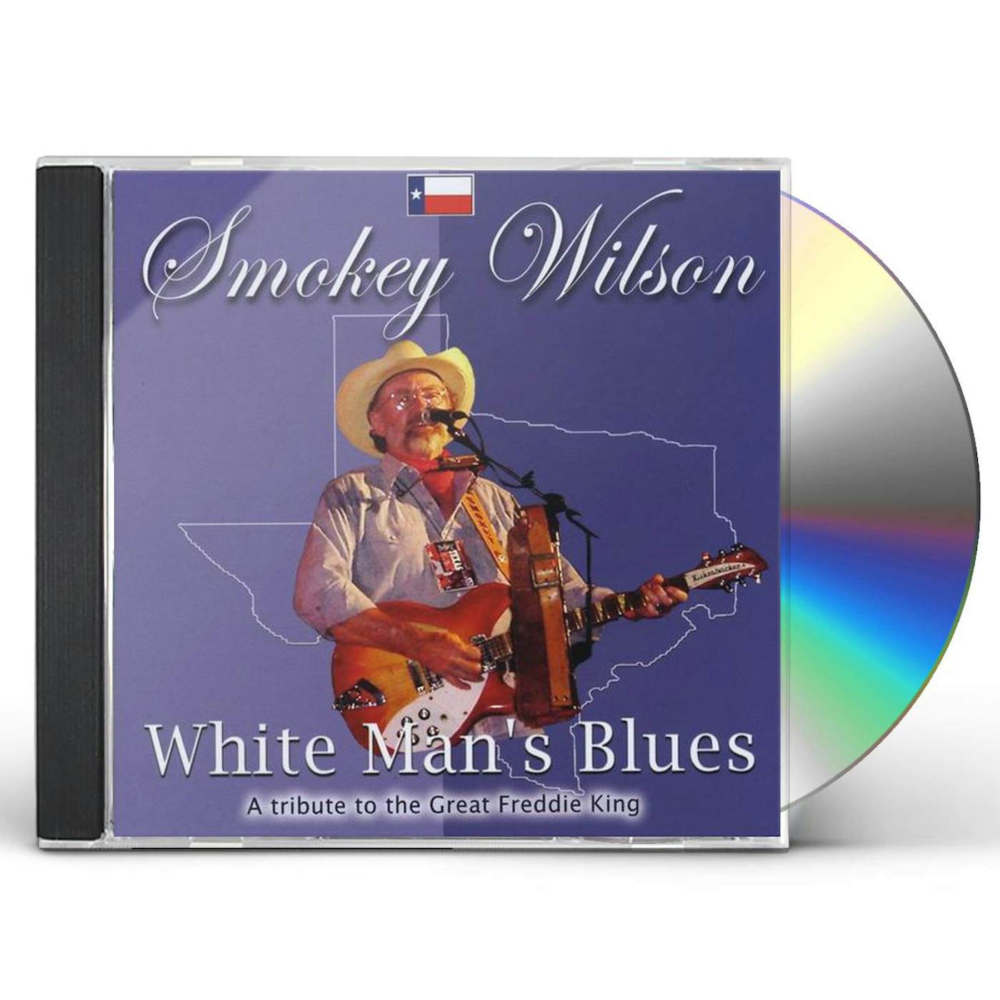 Smokey Wilson WHITE MAN'S BLUES CD