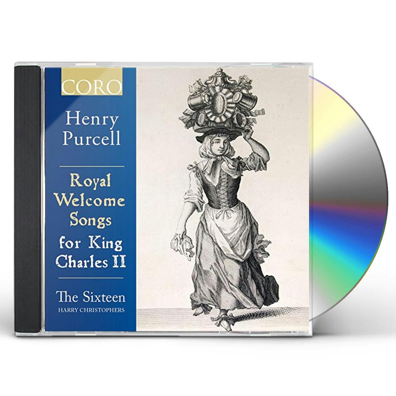 KING　Purcell　FOR　SONGS　II　ROYAL　CD　WELCOME　CHARLES