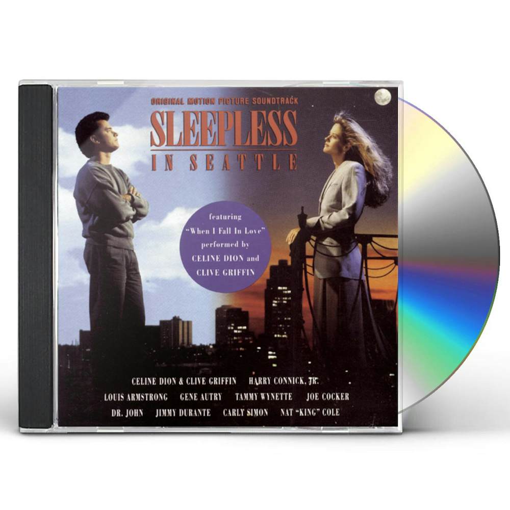 SLEEPLESS IN SEATTLE Movie Soundtrack Vintage 1993 Cd Album 