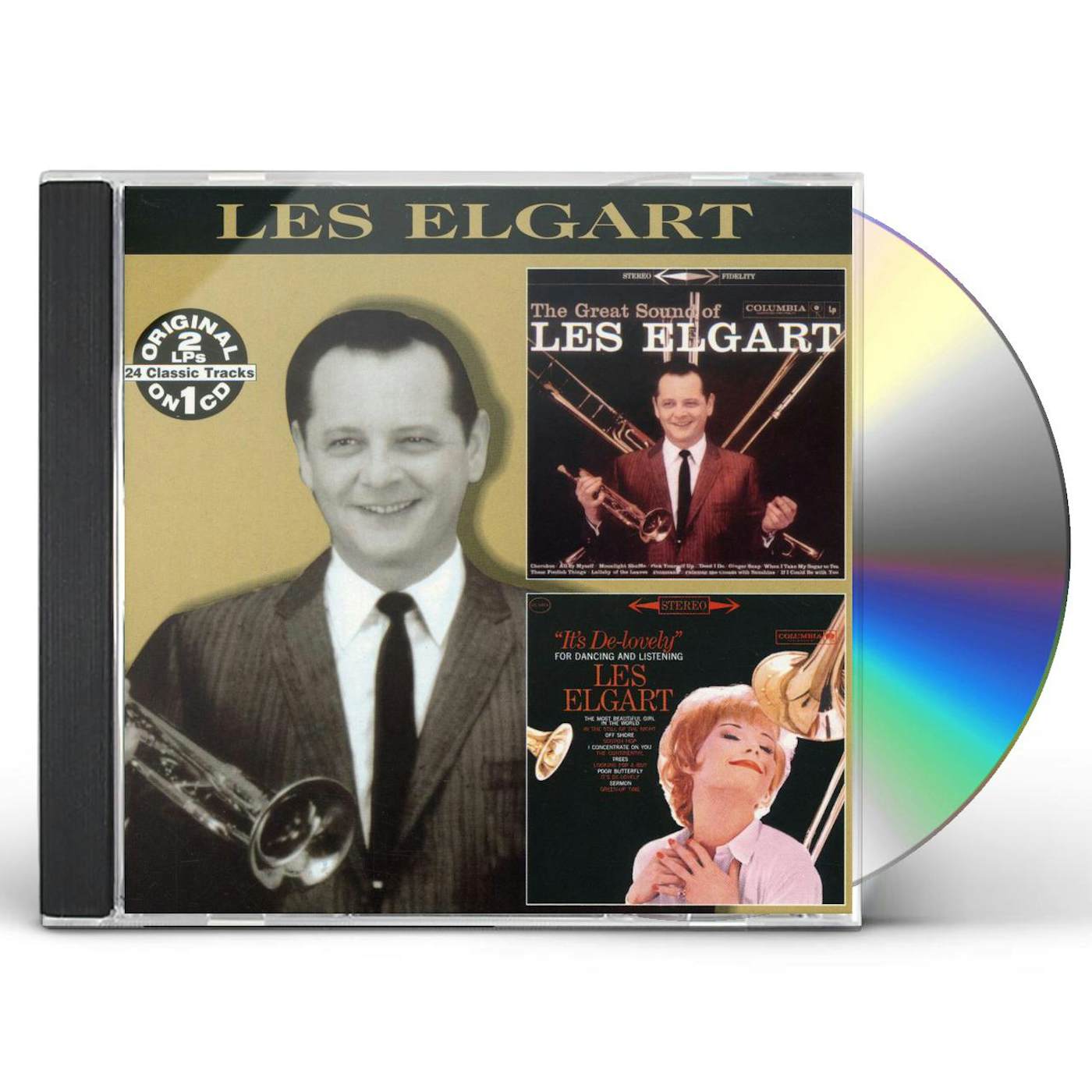 GREAT SOUND OF LES ELGART / IT'S DELOVELY CD