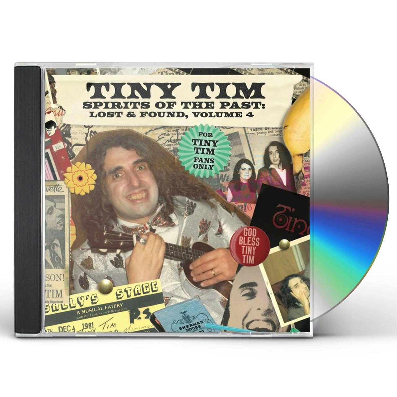 Tiny Tim SPIRITS OF THE PAST LOST & FOUND VOL. 4 CD