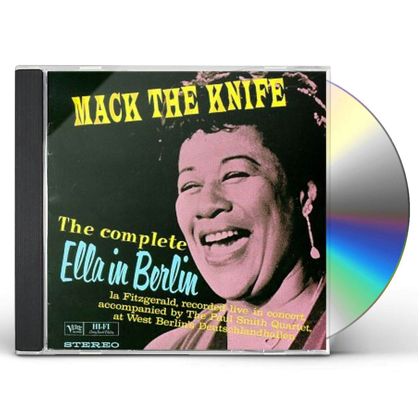 Ella Fitzgerald MACK THE KNIFE: COMPLETE BERLIN CONCERT CD