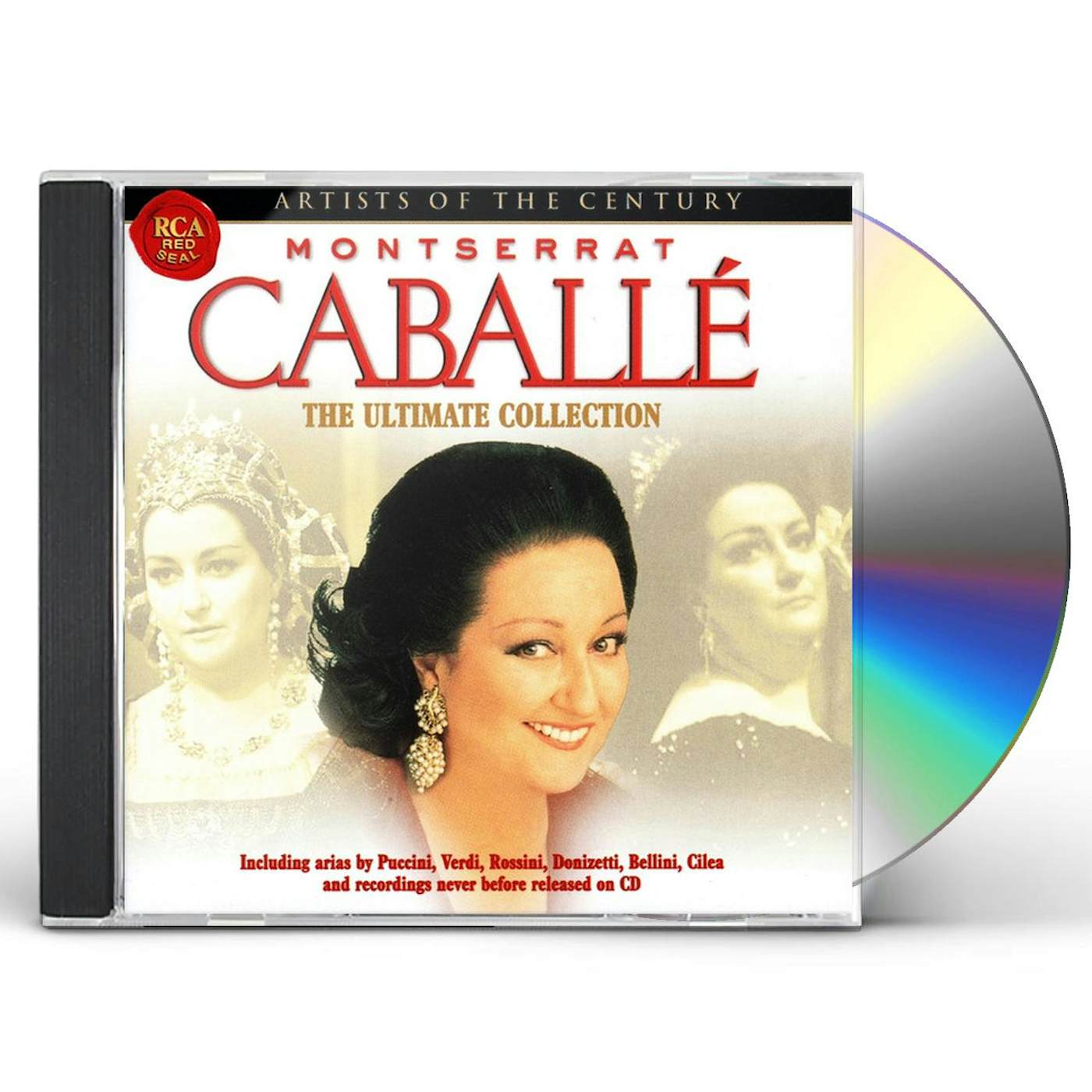 Montserrat Caballé ARTISTS OF THE CENTURY CD