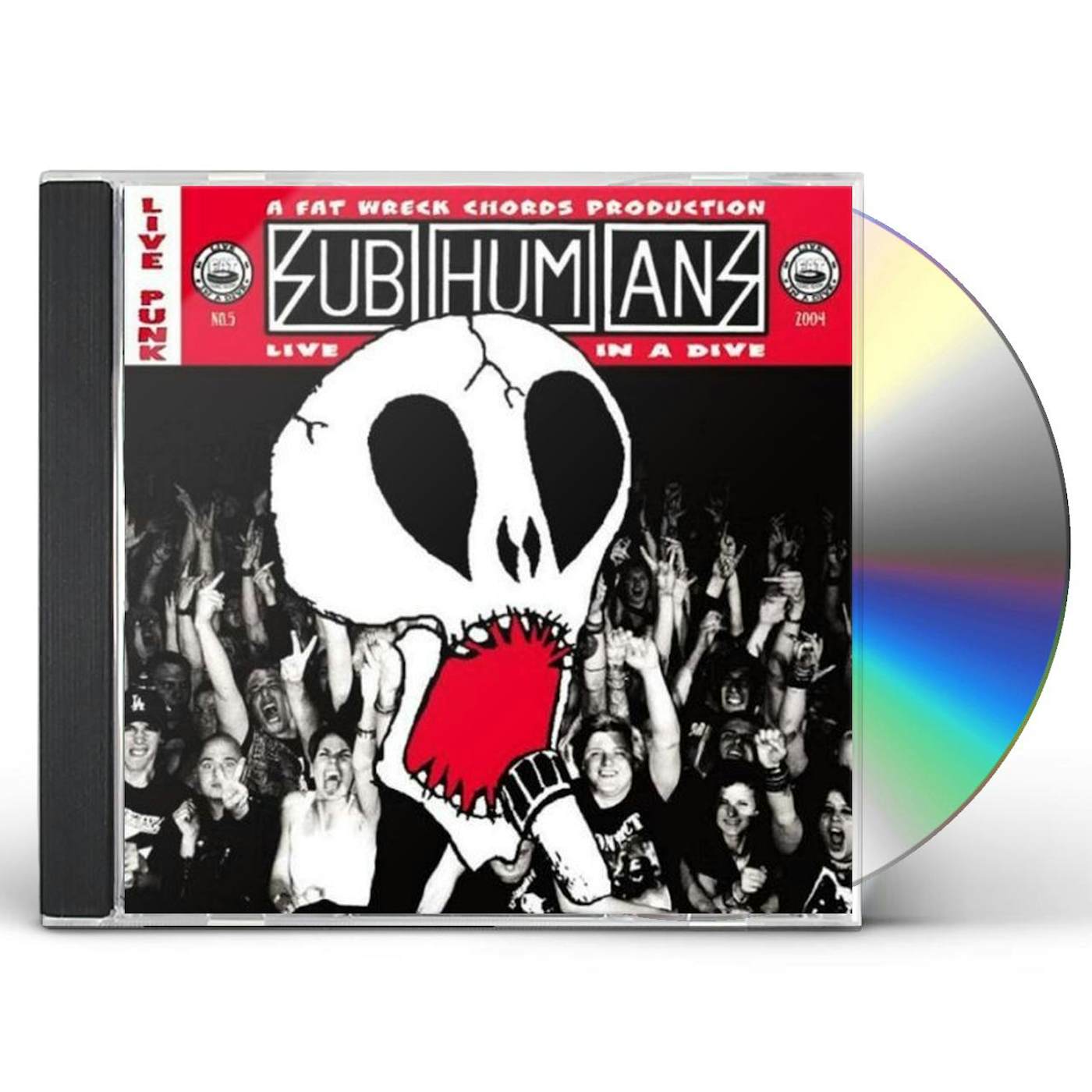 Subhumans LIVE IN A DIVE CD