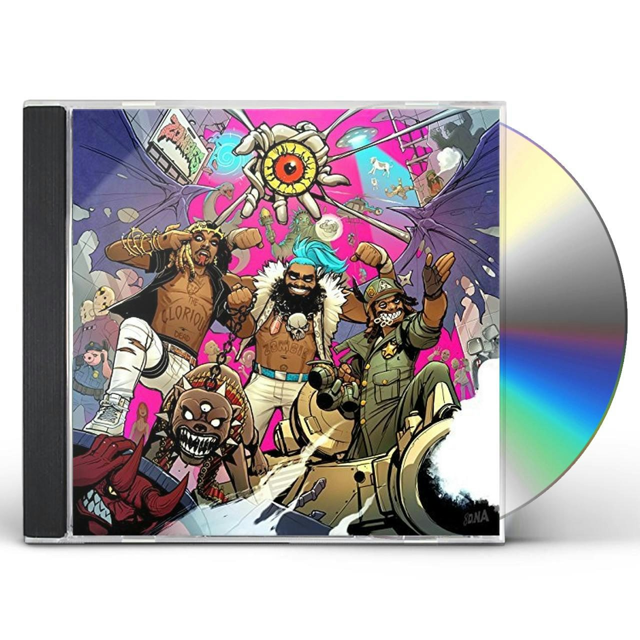 Flatbush Zombies 3001: A LACED ODYSSEY (X) CD
