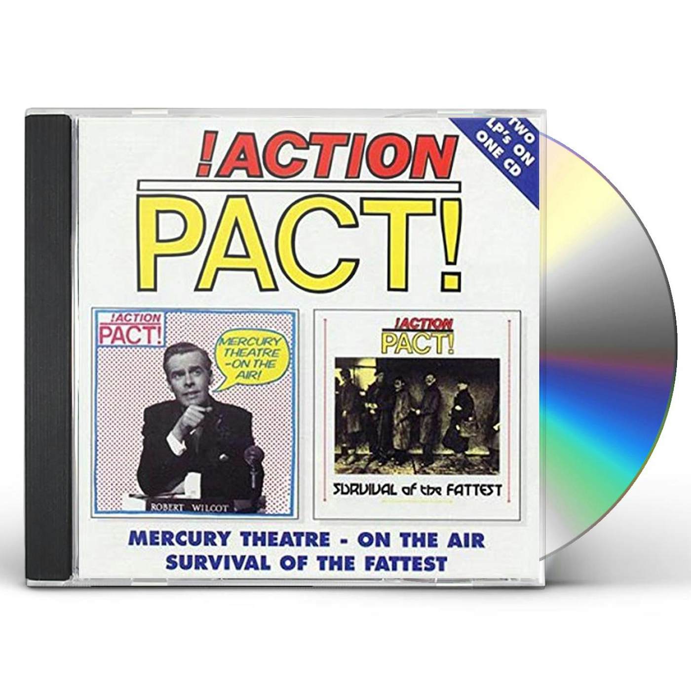 Action Pact MERCURY THEATRE ON AIR / SURVIVAL OF THE FATTEST CD