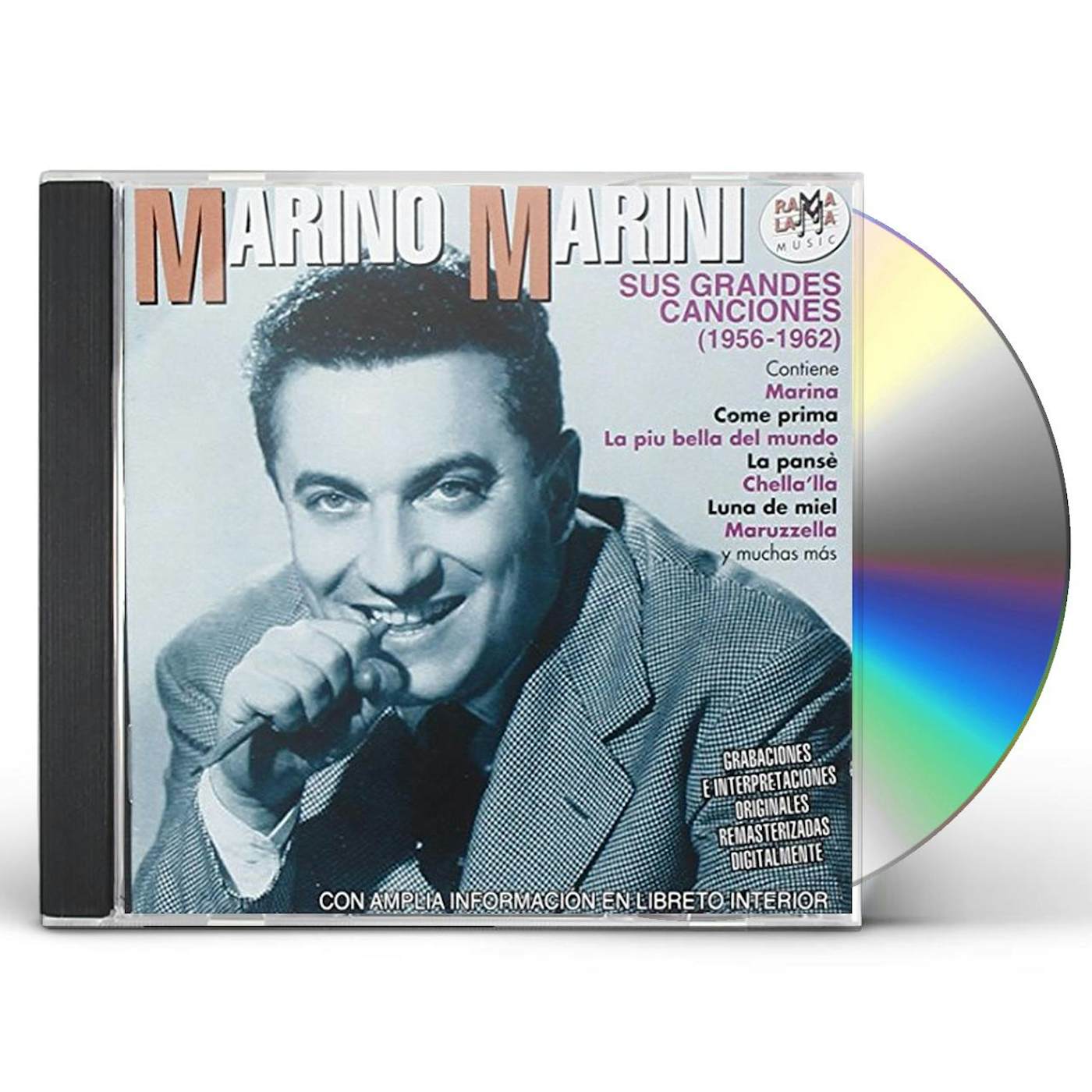 Marino Marini SUS GRANDES CANCIONES (1956-1962) CD