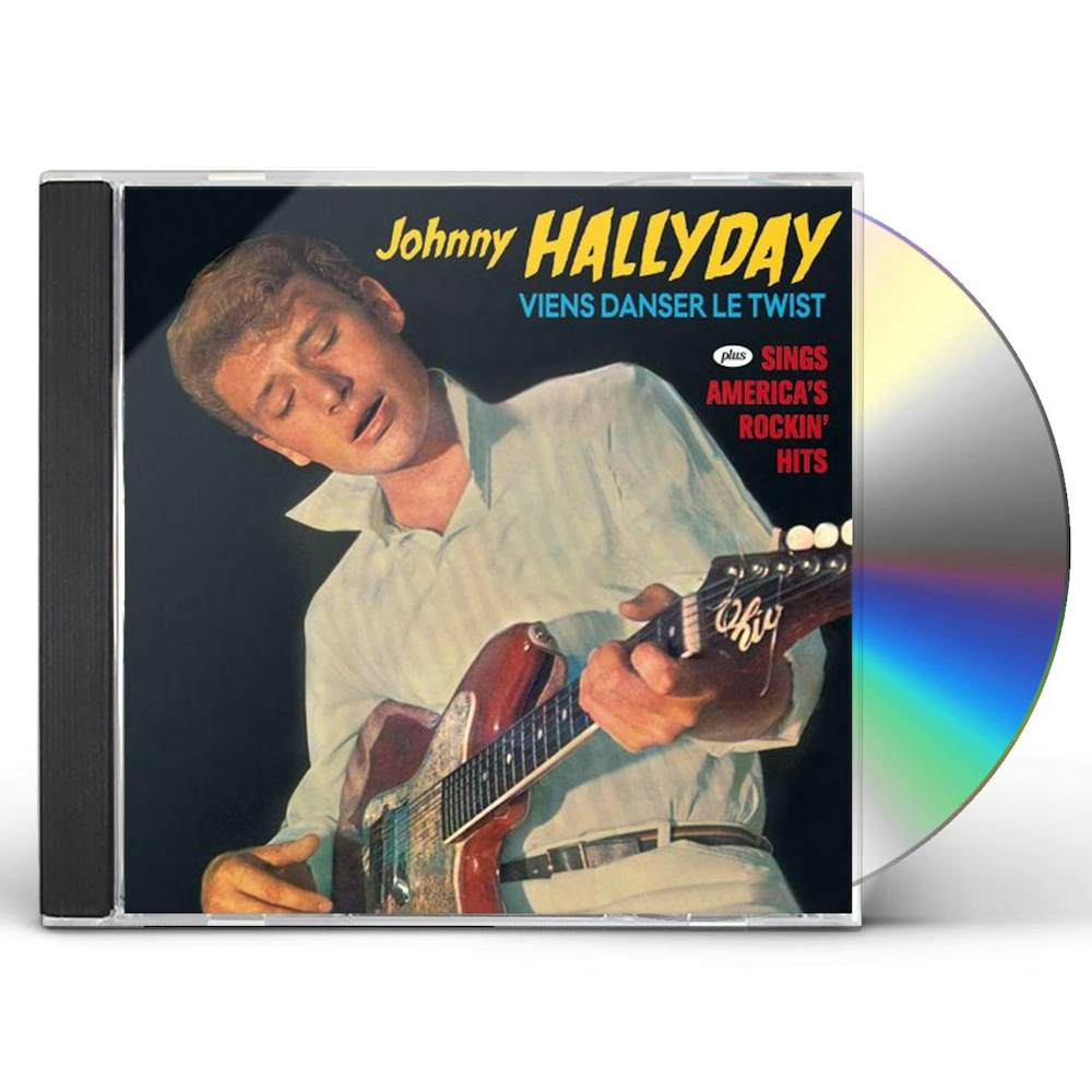 Johnny Hallyday VIENS DANSER LE TWIST / SINGS AMERICA'S ROCKIN CD