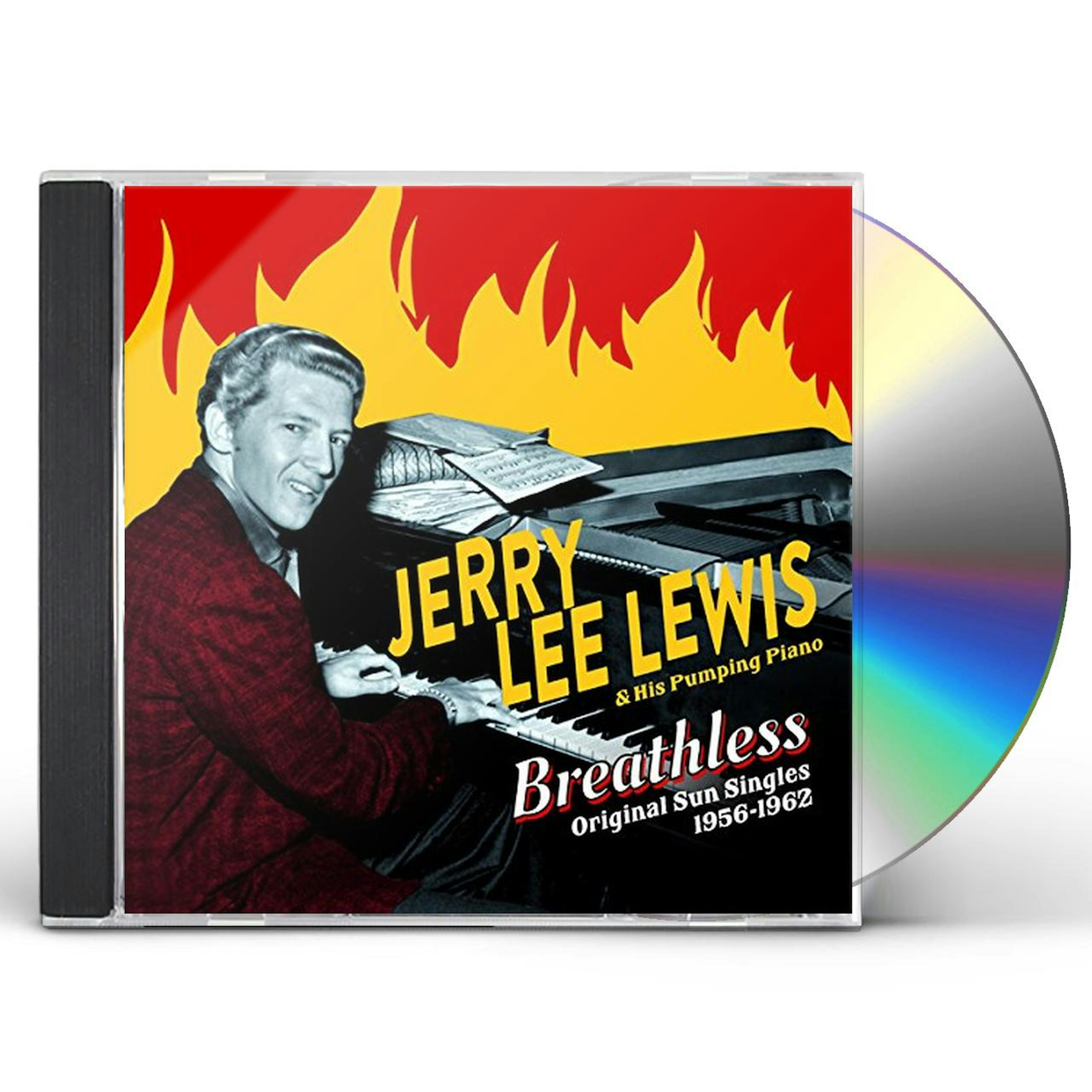 Jerry Lee Lewis BREATHLESS: ORIGINAL SUN SINGLES 1956-1962 CD