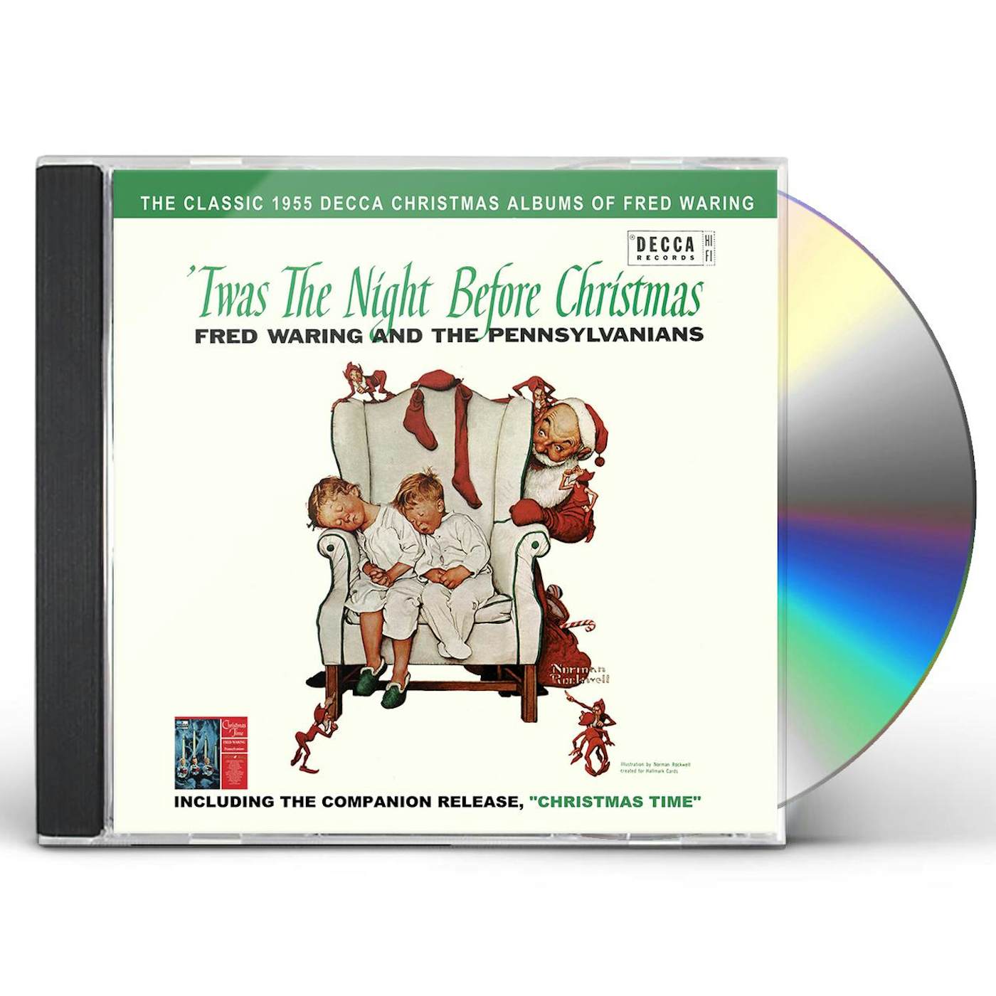 Fred Waring & The Pennsylvanians TWAS THE NIGHT BEFORE CHRISTMAS / CHRISTMAS TIME CD