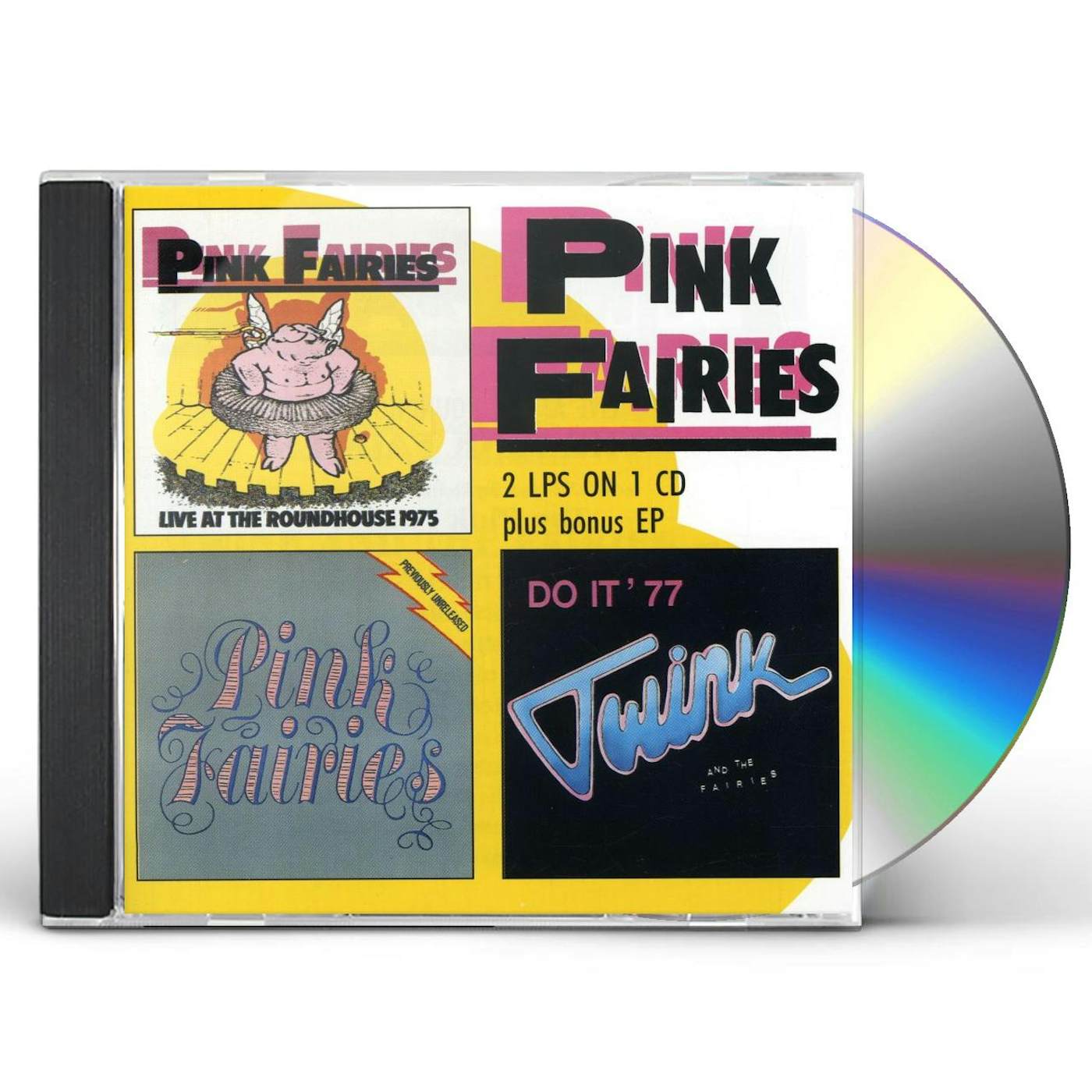 The Pink Fairies LIVE AT ROUNDHOUSE / PREVIOUSLY UNRELEASED / DO IT CD