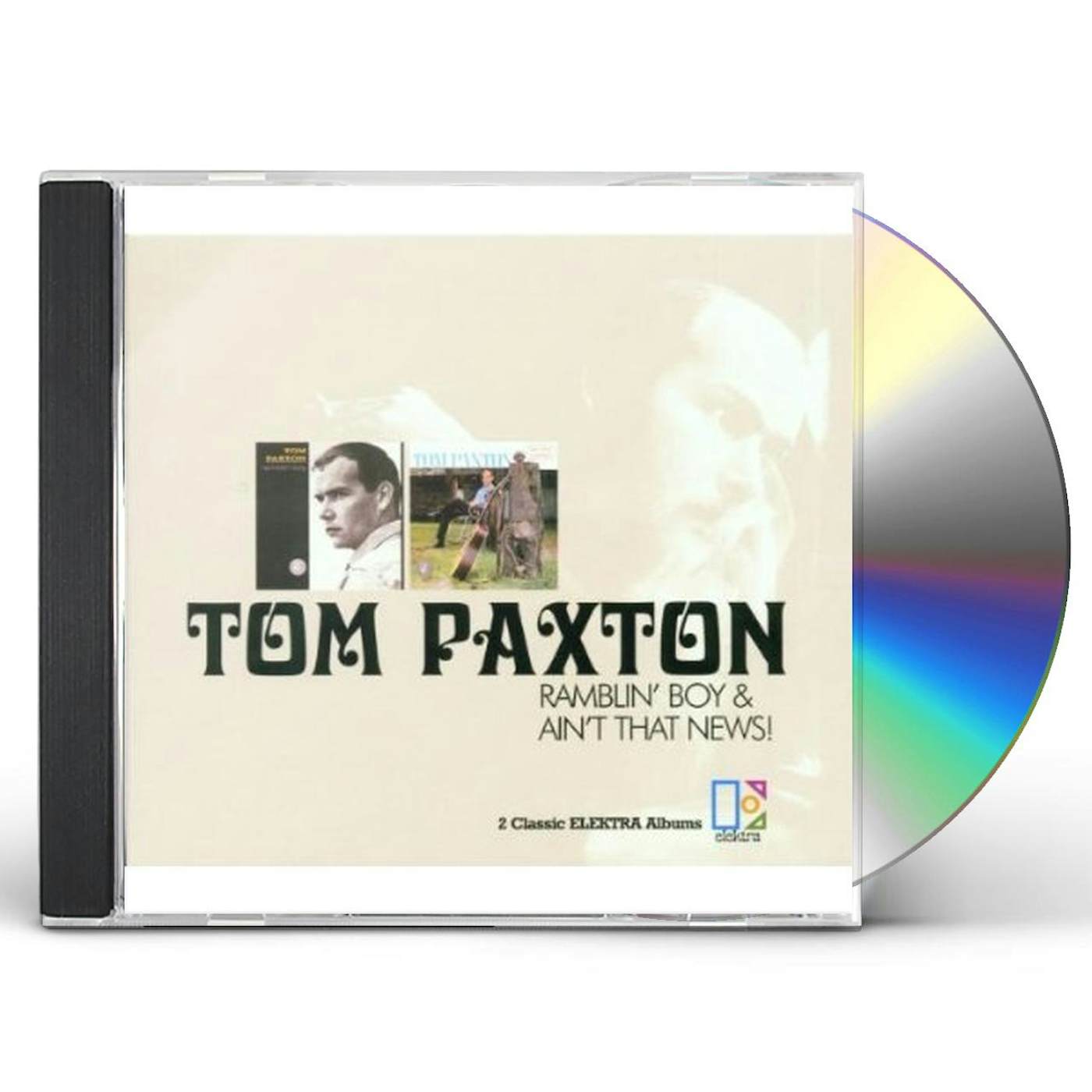 Tom Paxton RAMBLIN' BOY / AIN'T THAT NEWS CD