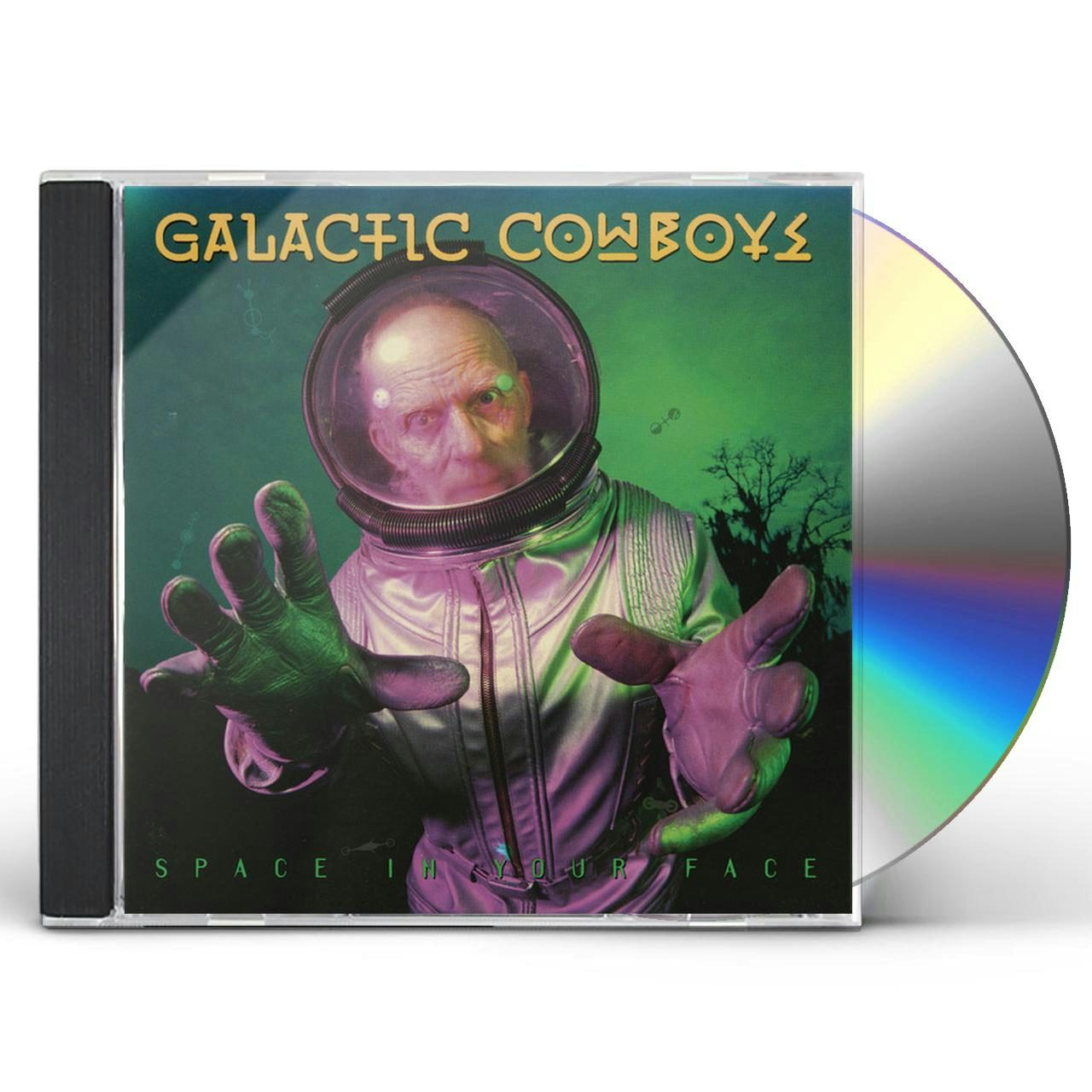 Galactic Cowboys SPACE IN YOUR FACE CD