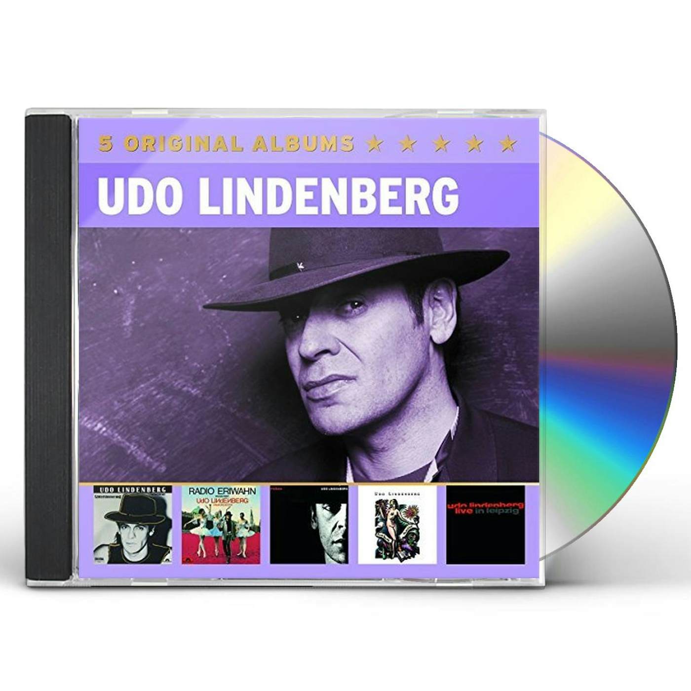 Udo Lindenberg 5 ORIGINAL ALBUMS 2 CD