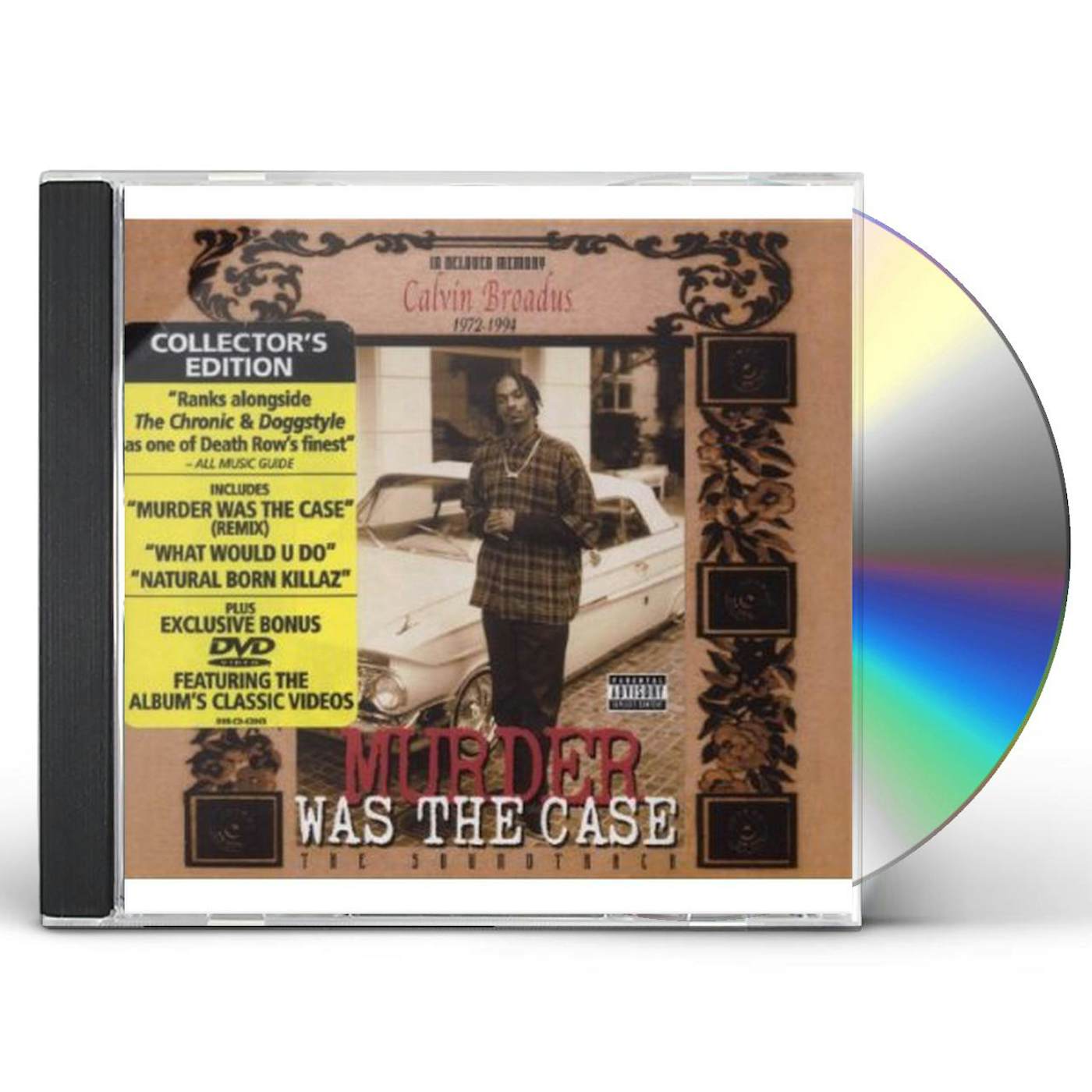 Snoop Dogg MURDER WAS THE CASE: SOUNDTRACK CD