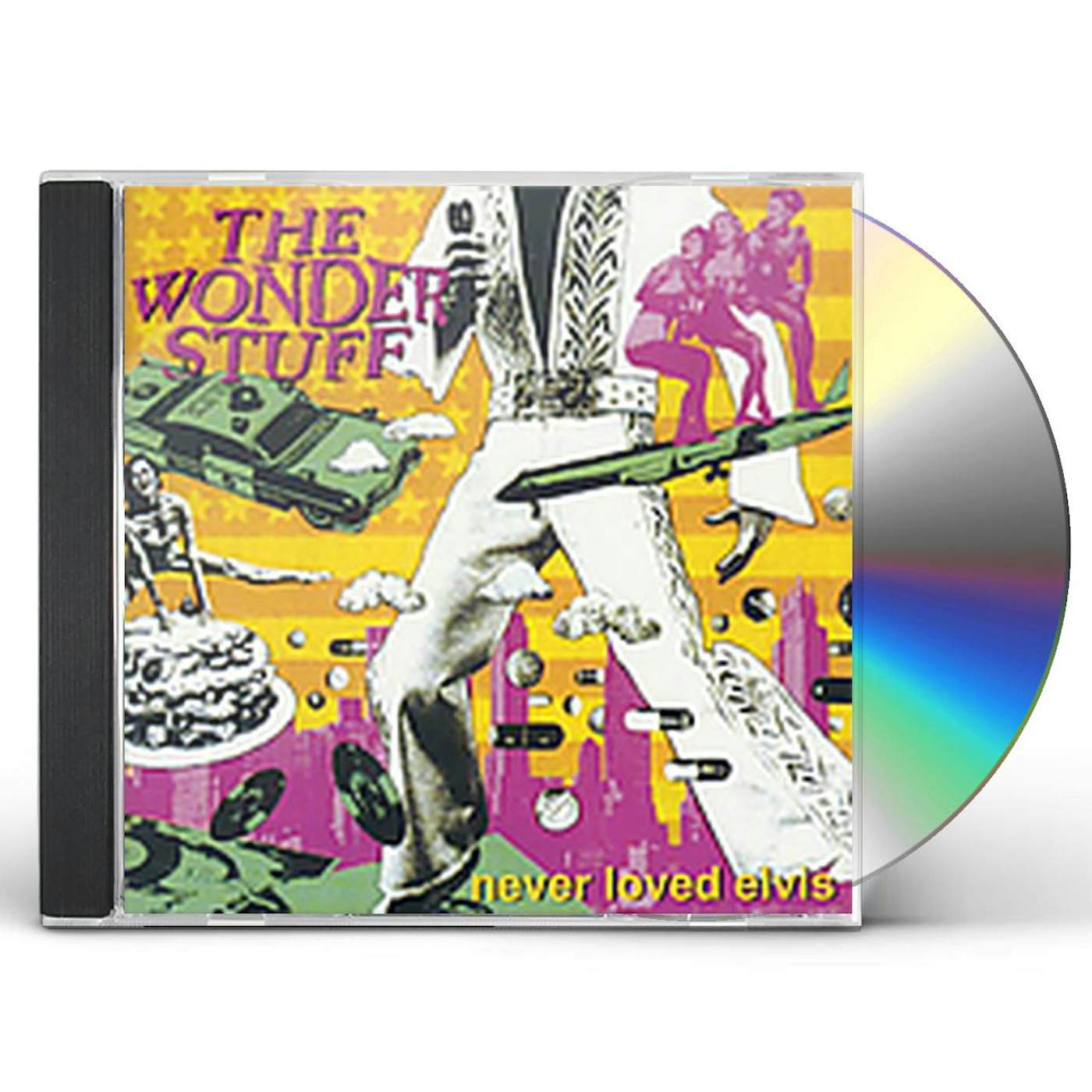 The Wonder Stuff NEVER LOVED ELVIS CD