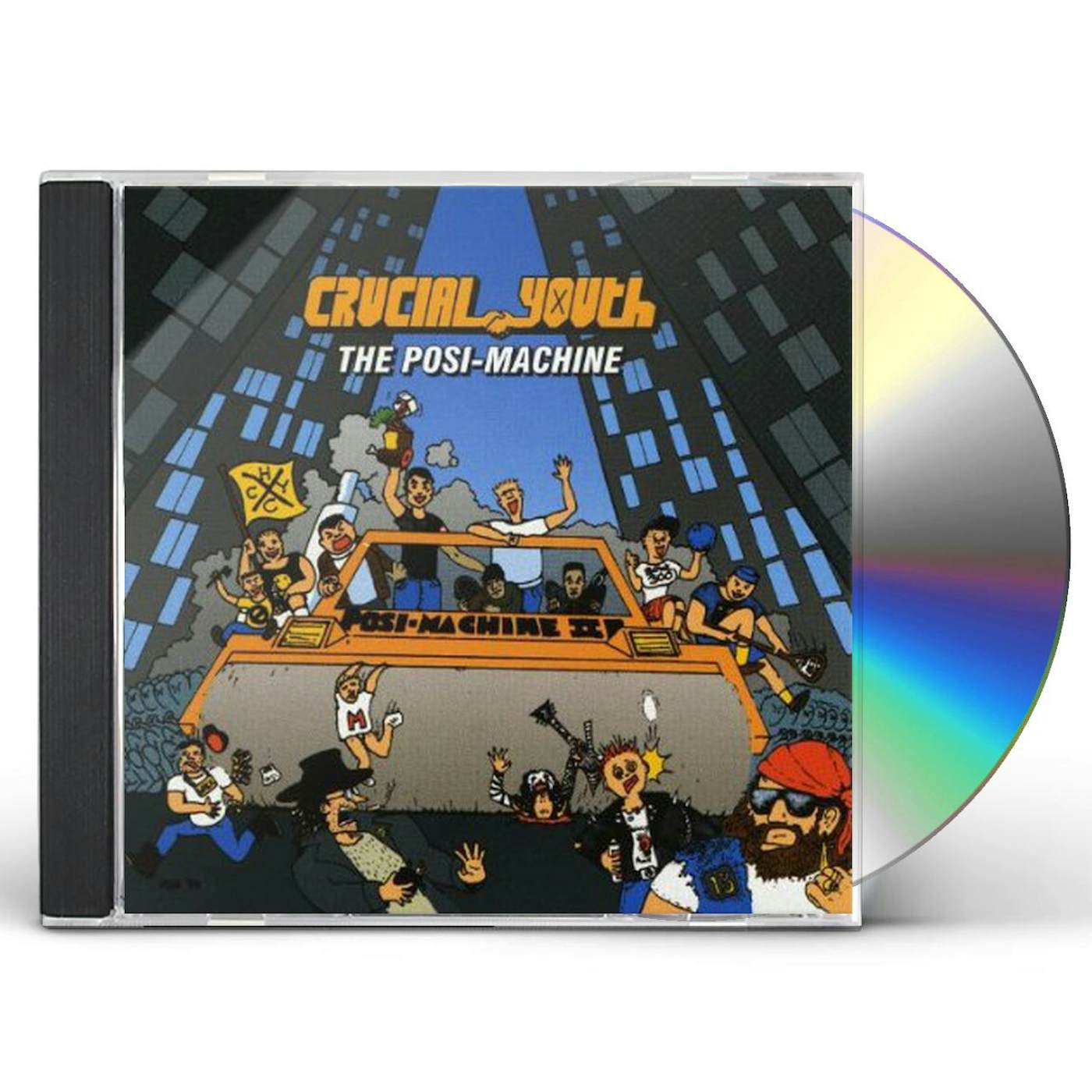 Crucial Youth POSI-MACHINE CD
