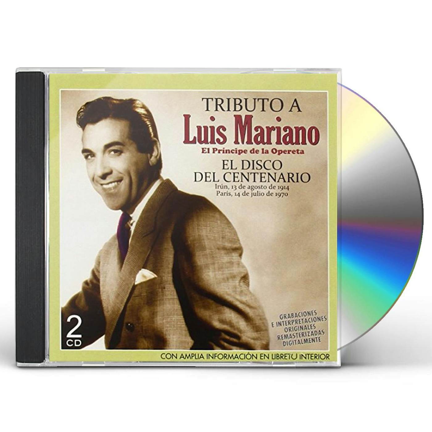 TRIBUTO A LUIS MARIANO EL DISCO DEL CENTENARIO CD