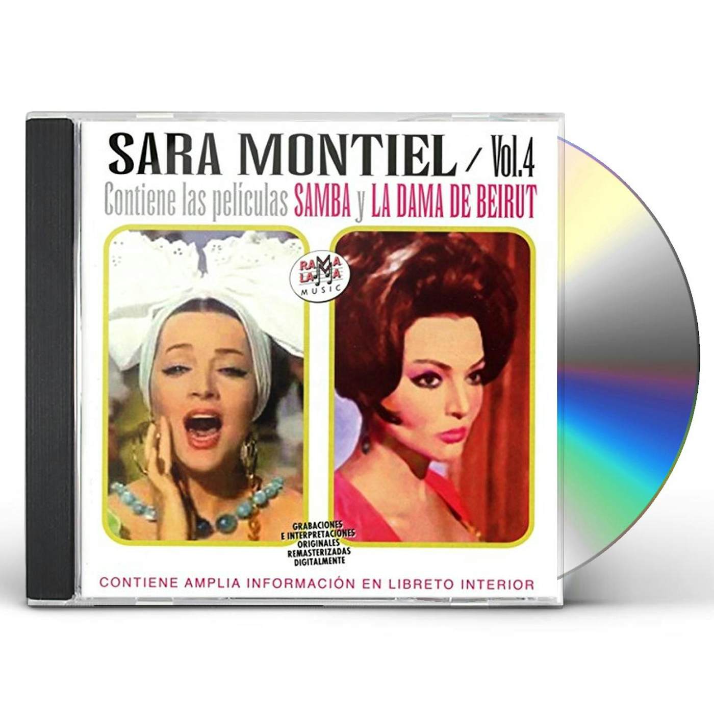 Sara Montiel VOL 4 CONTIENE LAS PELICULAS SAMBA Y LA DAMA DE CD