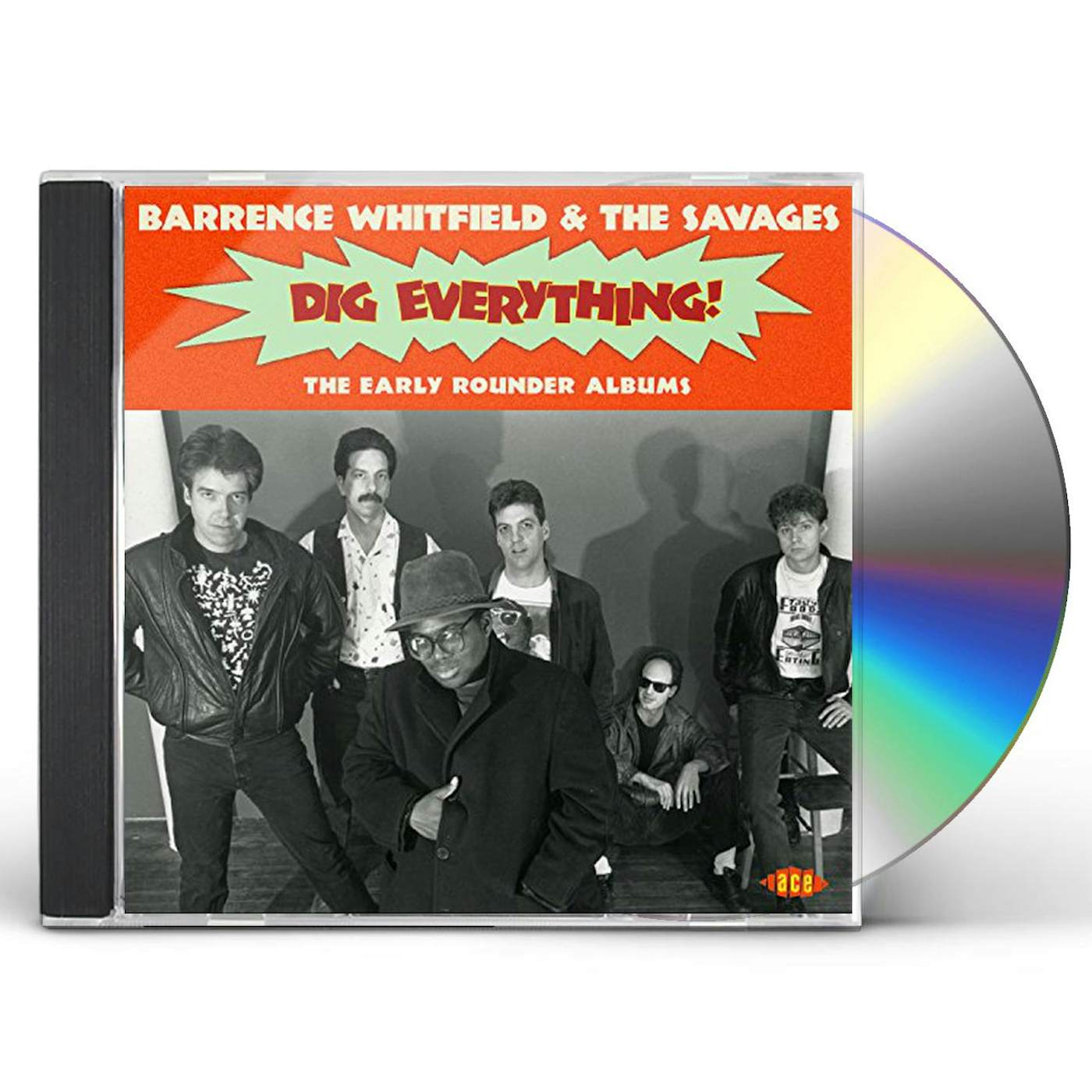 Barrence Whitfield & The Savages DIG EVERYTHING: THE EARLY ROUNDER ALBUMS CD