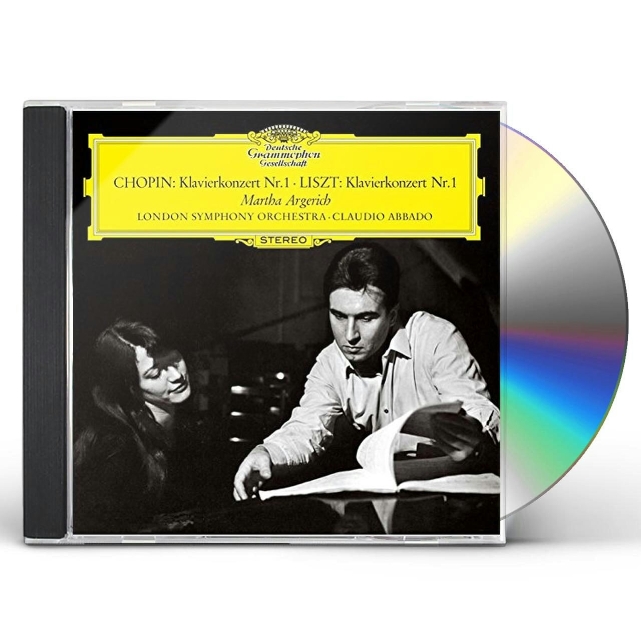 Martha Argerich CHOPIN & LISZT: PIANO CONCERTO 1 CD