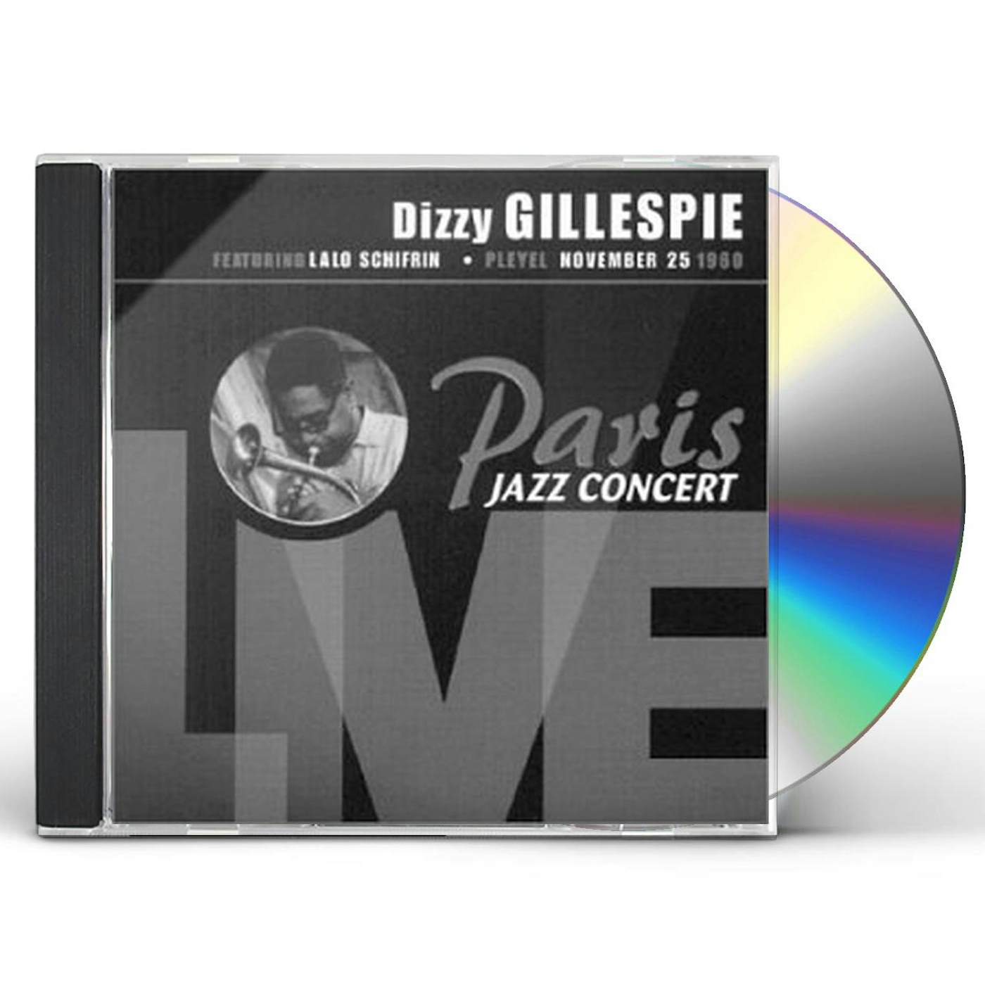 Dizzy Gillespie PARIS JAZZ CONCERT LIVE CD