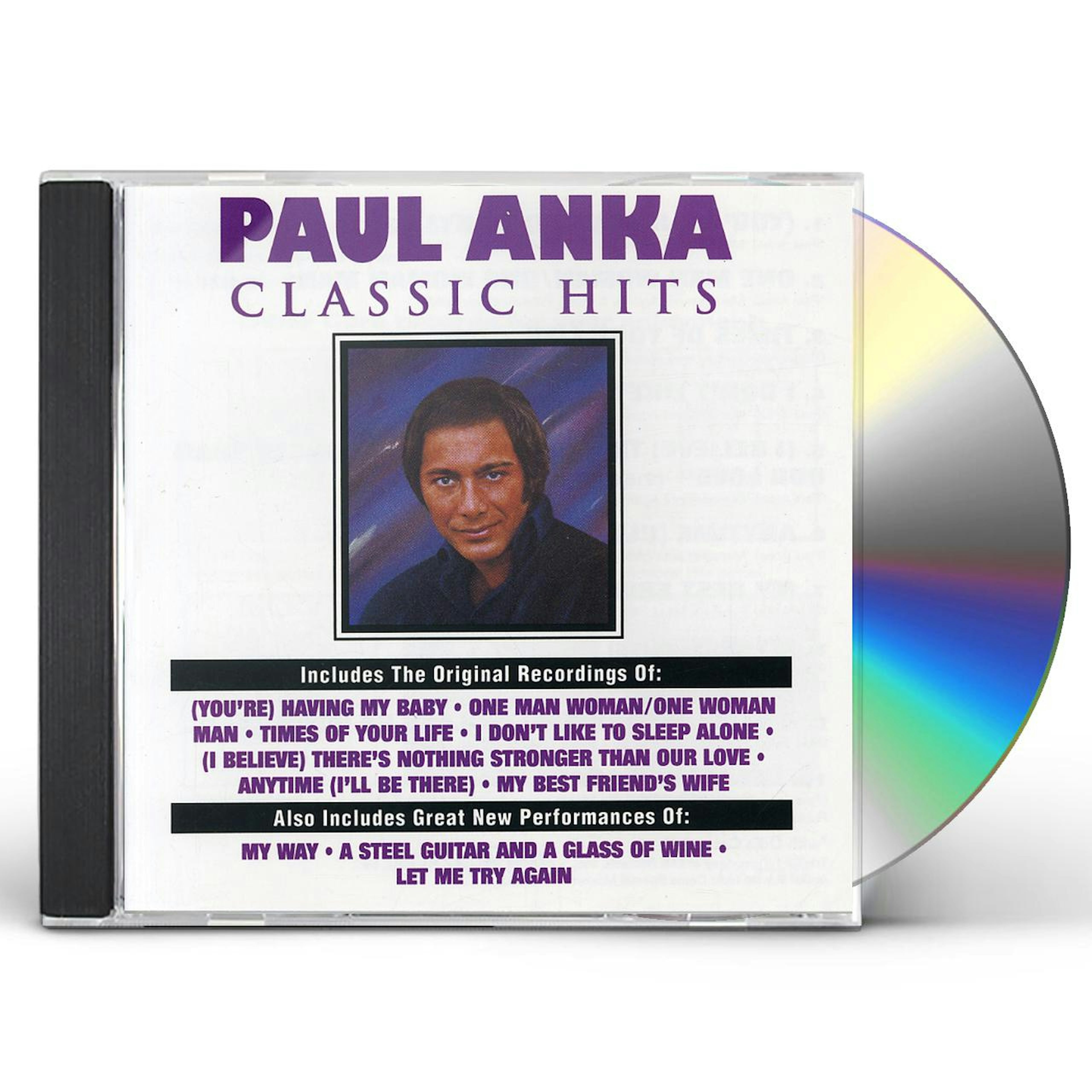 Paul Anka Classic Hits Cd 