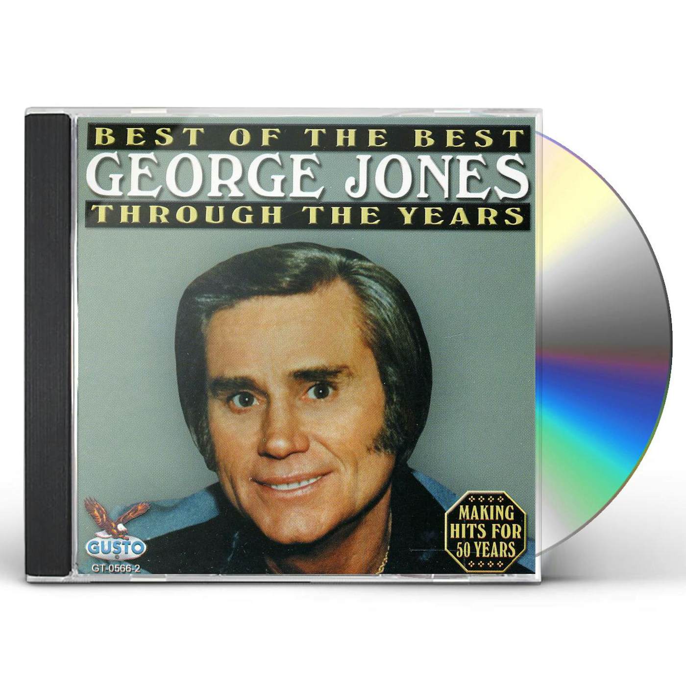 George Jones BEST THROUGH THE YEARS CD