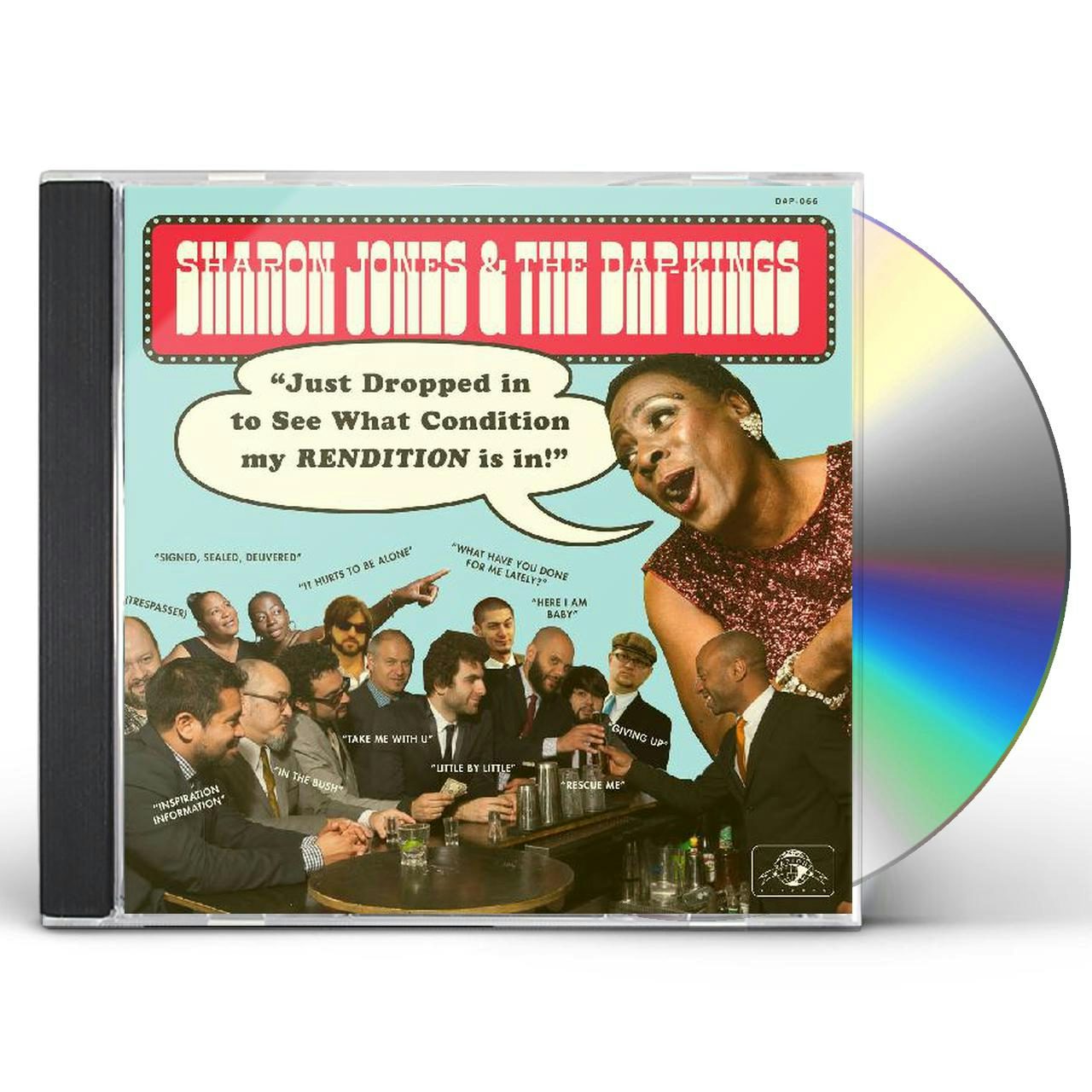 Sharon Jones  The Dap-Kings JUST DROPPED IN (TO SEE WHAT CONDITION MY  RENDITION WAS IN) CD