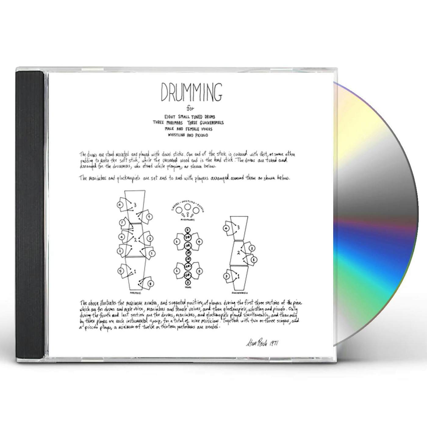Steve Reich DRUMMING CD