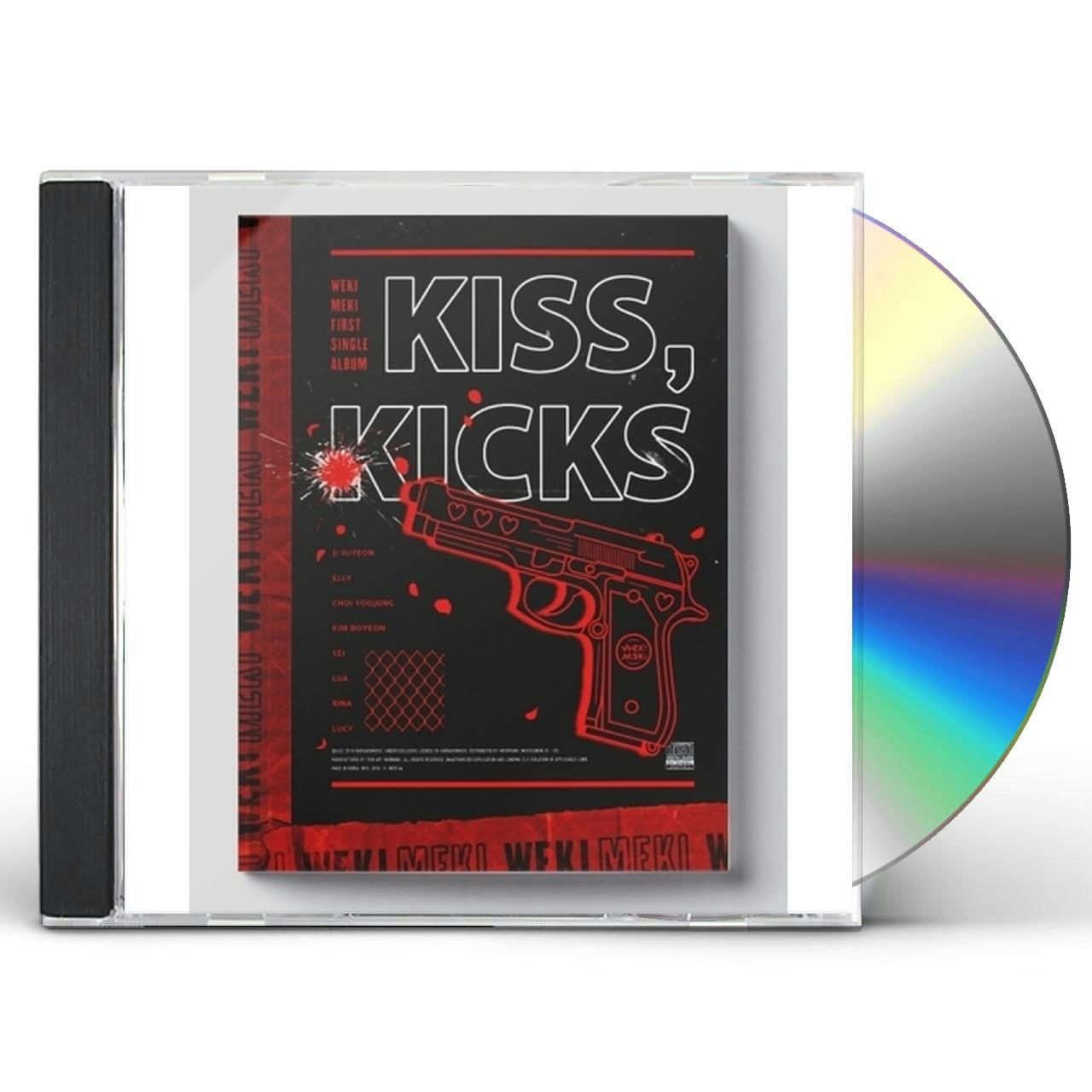 Weki Meki KISS, KICKS (KICK VERSION) CD