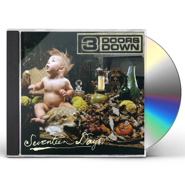 3 Doors Down Seventeen Days Cd