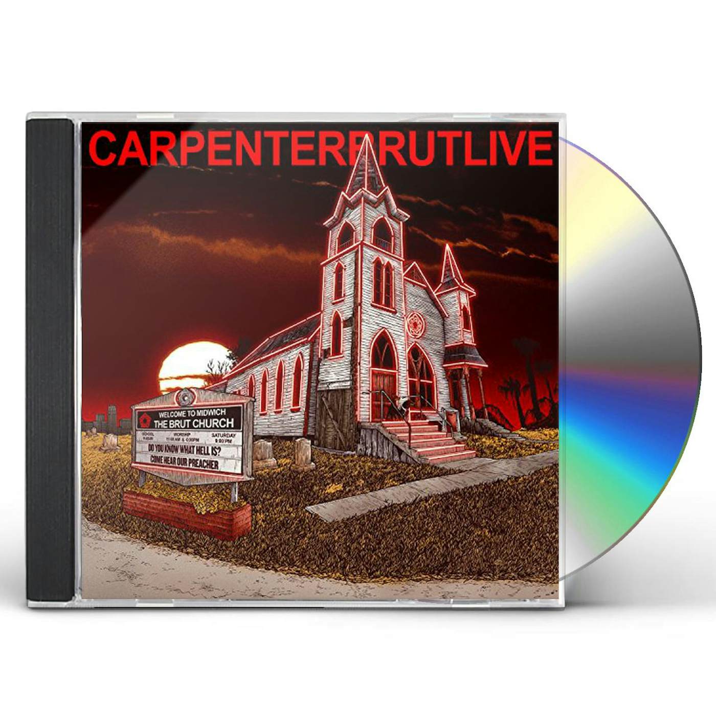 Carpenter Brut CARPENTERBRUTLIVE CD