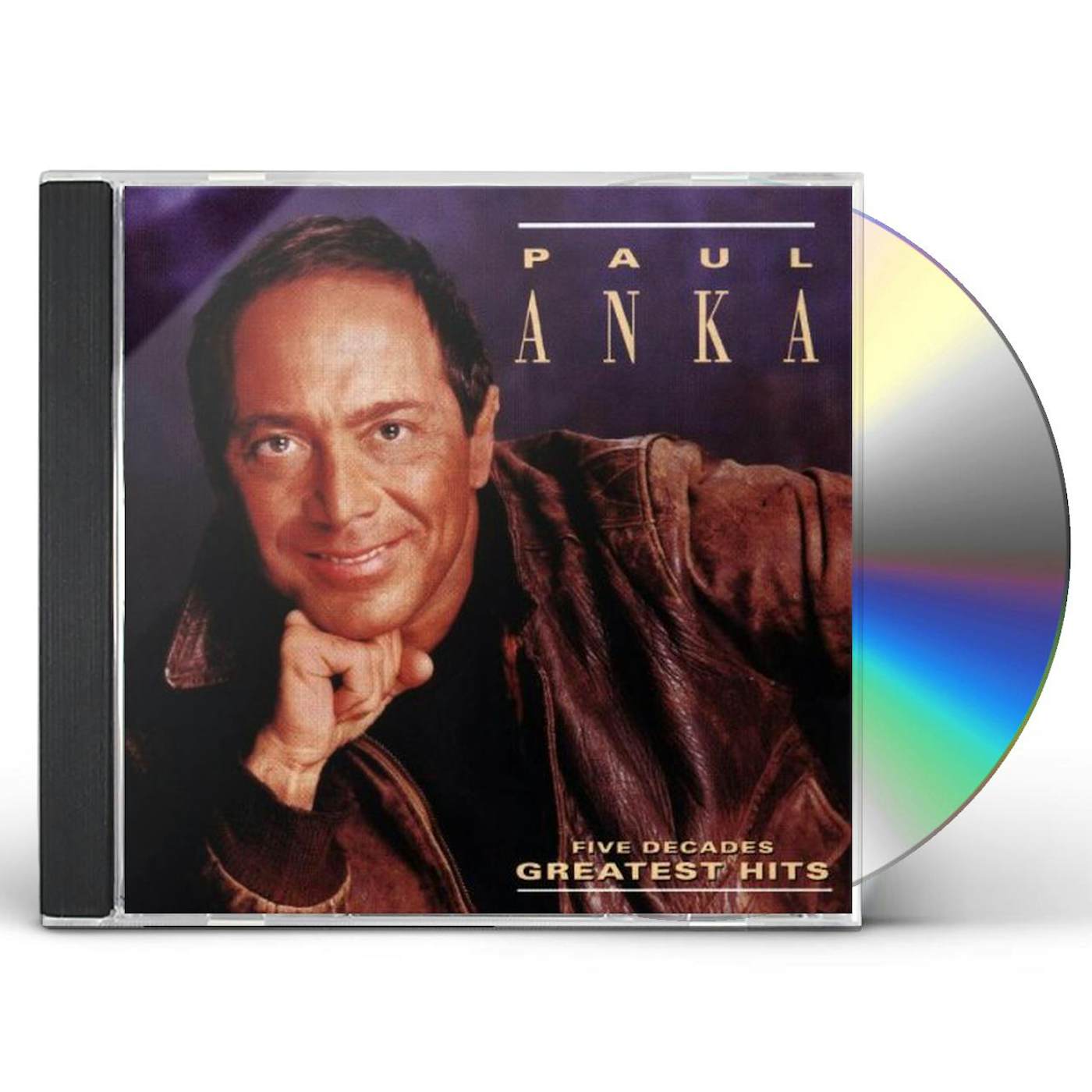 Paul Anka FIVE DECADES OF HITS CD