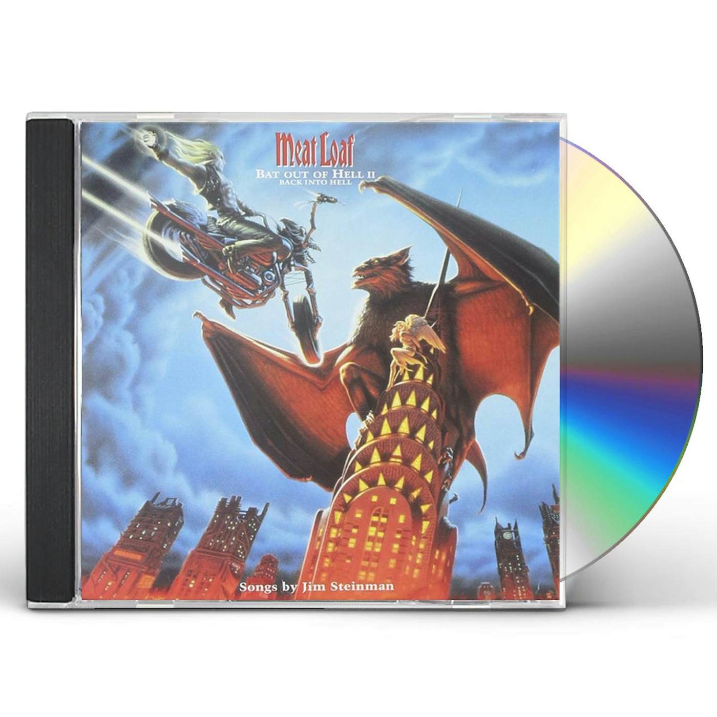 Meat Loaf BAT OUT OF HELL II (BACK INTO HELL) CD