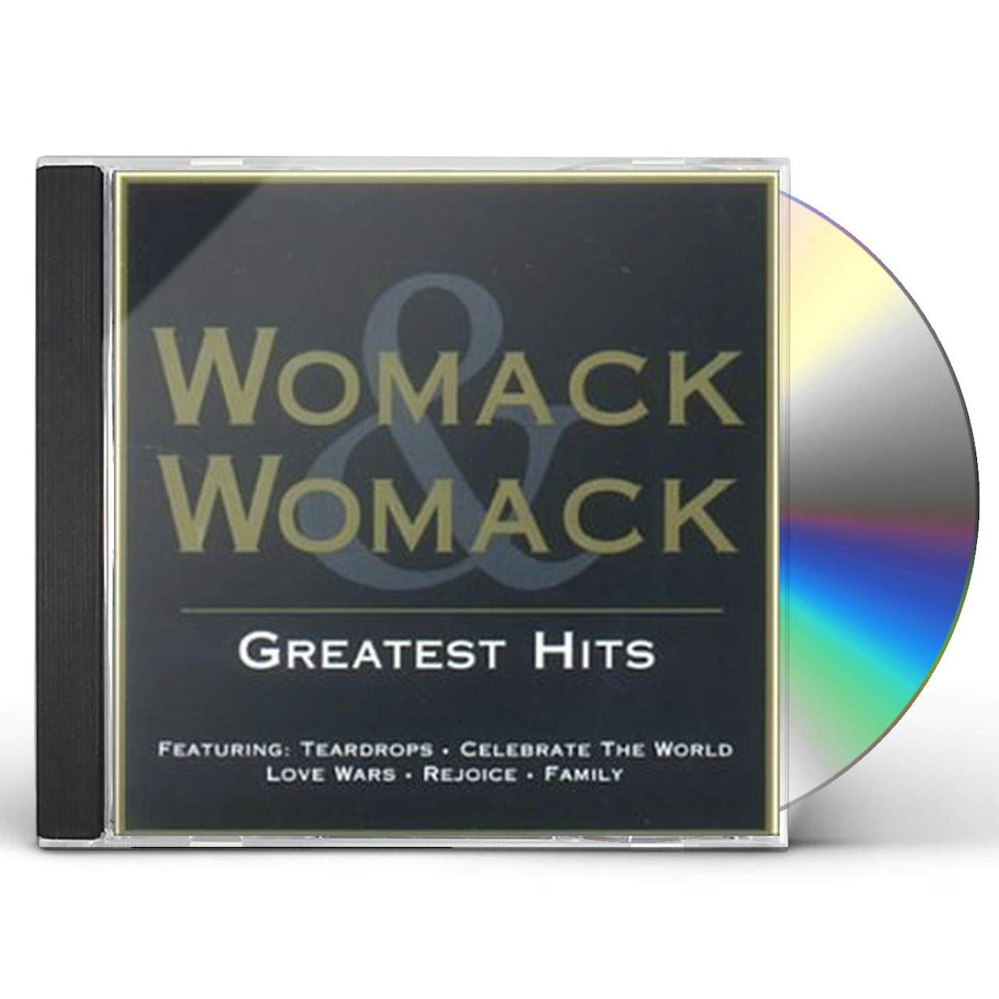 Womack & Womack GREATEST HITS CD